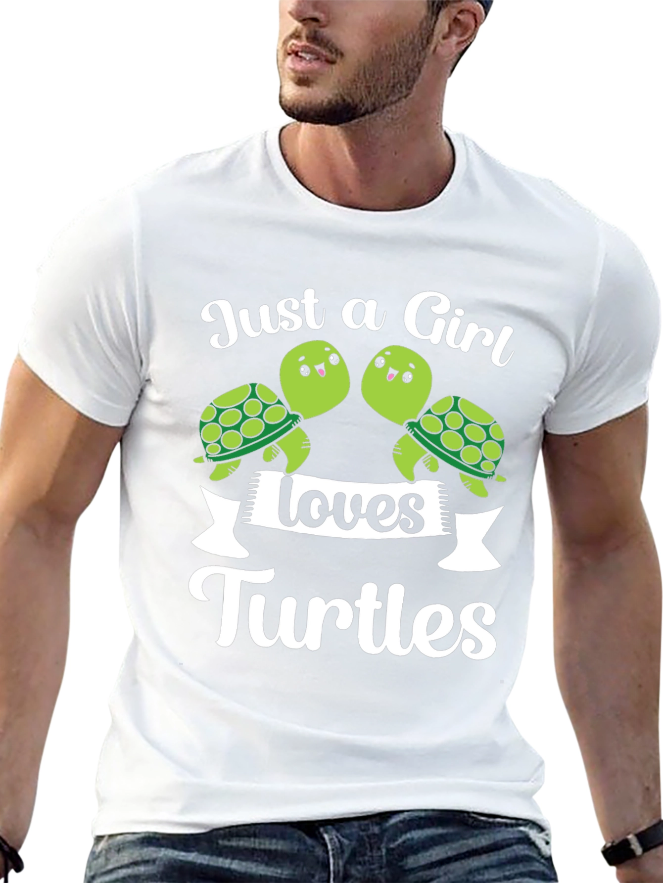 Just a Girl Loves Turtles T-Shirt