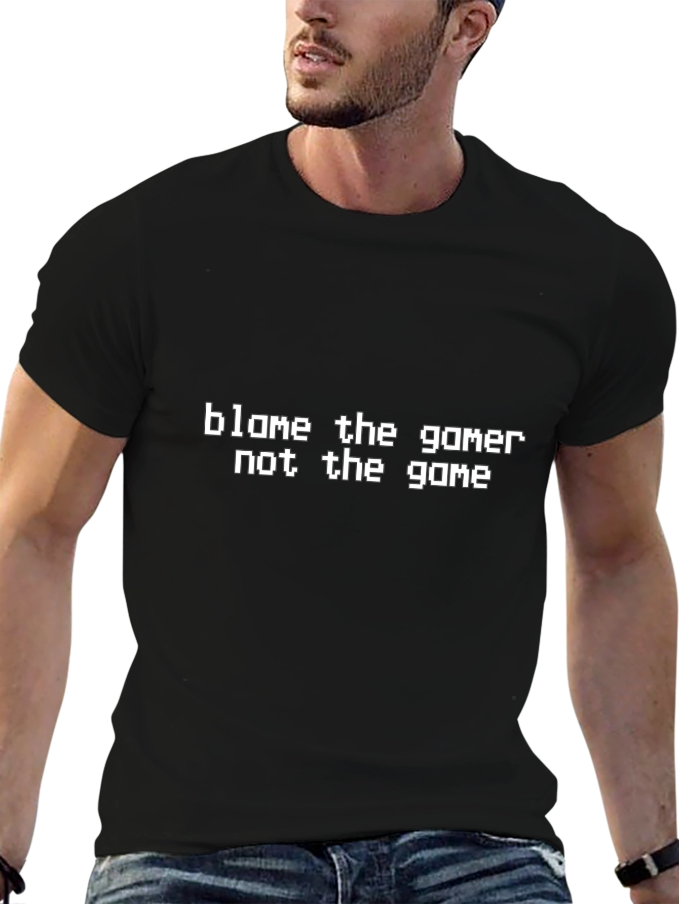 Blame the Gamer T-Shirt - Funny Gaming Tee
