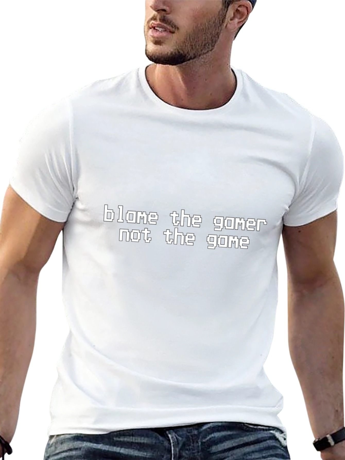 Blame the Gamer T-Shirt - Funny Gaming Tee