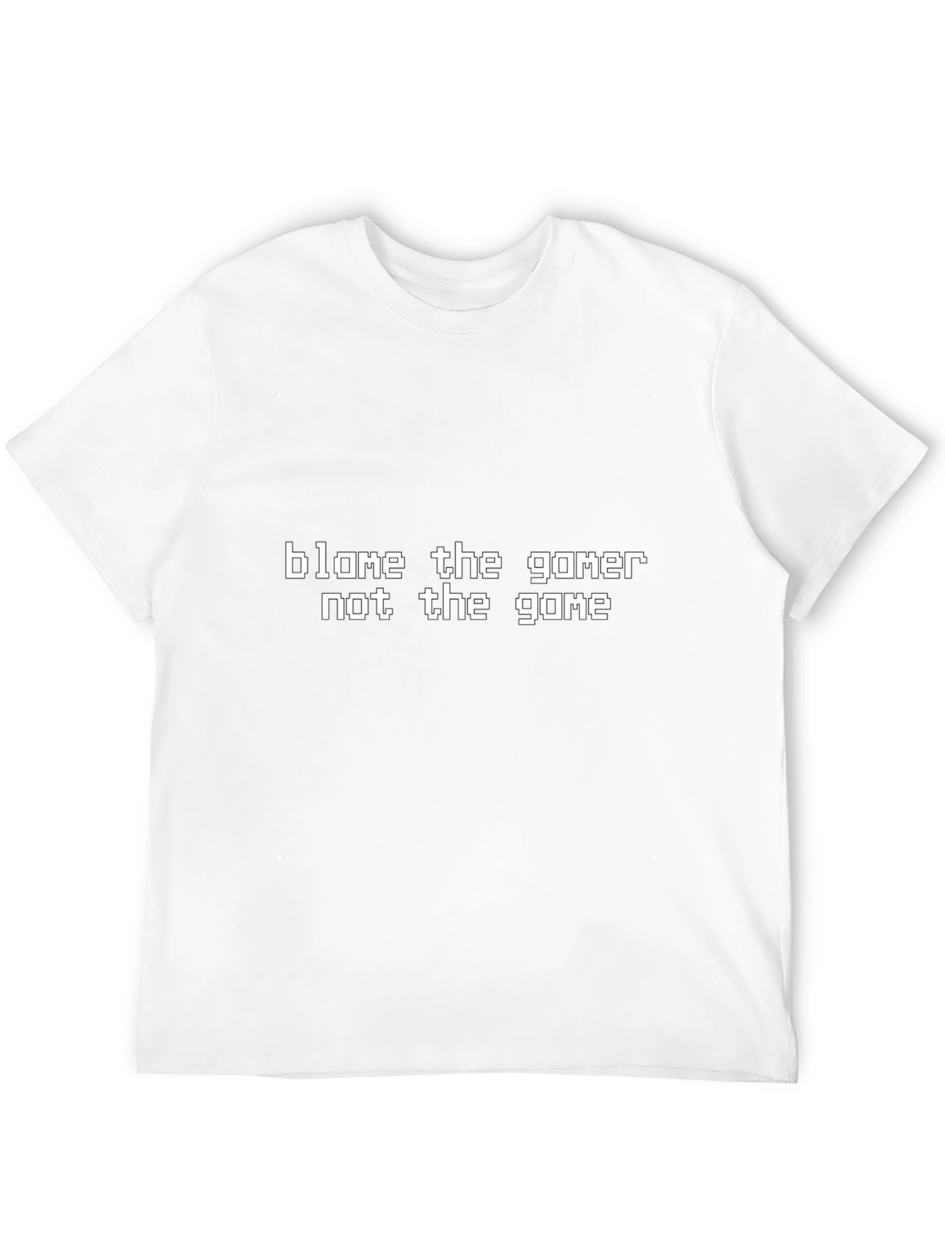 Blame the Gamer T-Shirt - Funny Gaming Tee