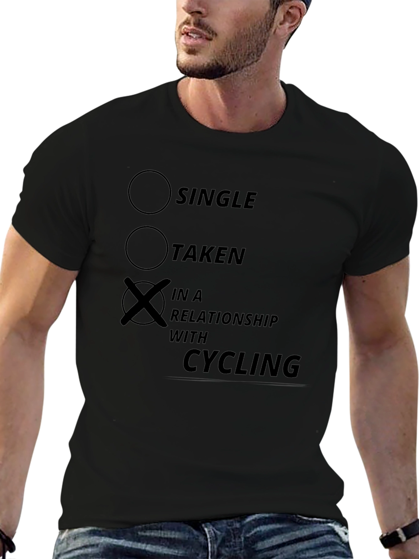 Cycling Relationship T-Shirt - Funny Cyclist Tee