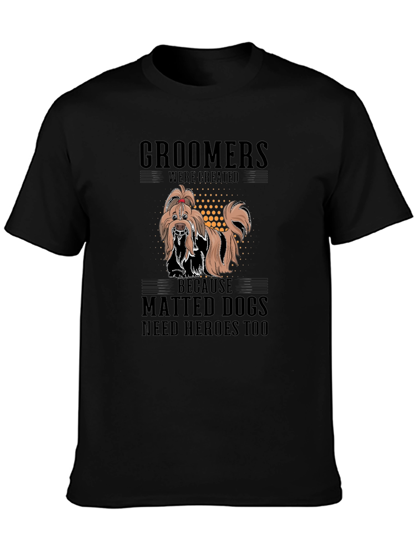 Groomer Hero Dog Lover T-Shirt