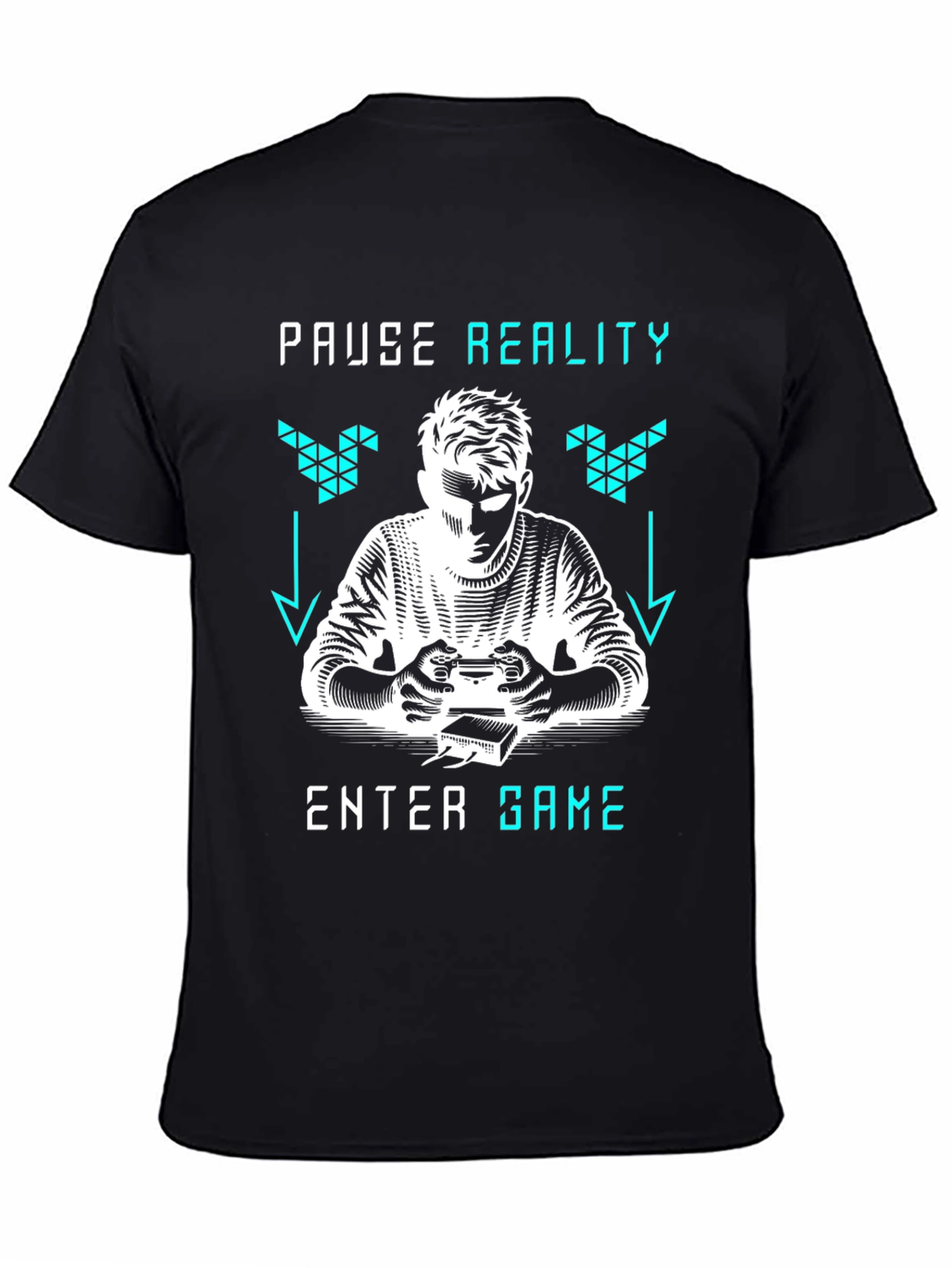 Pause Reality Enter Game T-Shirt