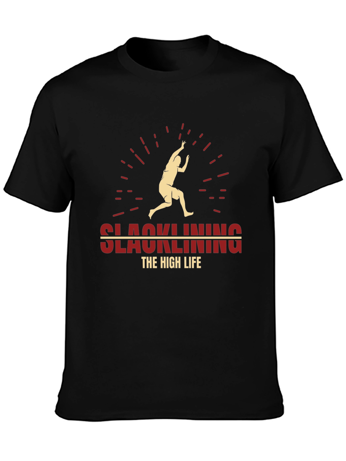 Slacklining High Life Graphic Tee - Adventure Ready