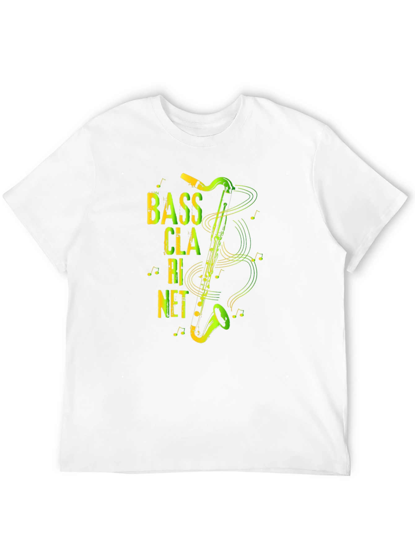 Bass Clarinet Graphic Print T-Shirt