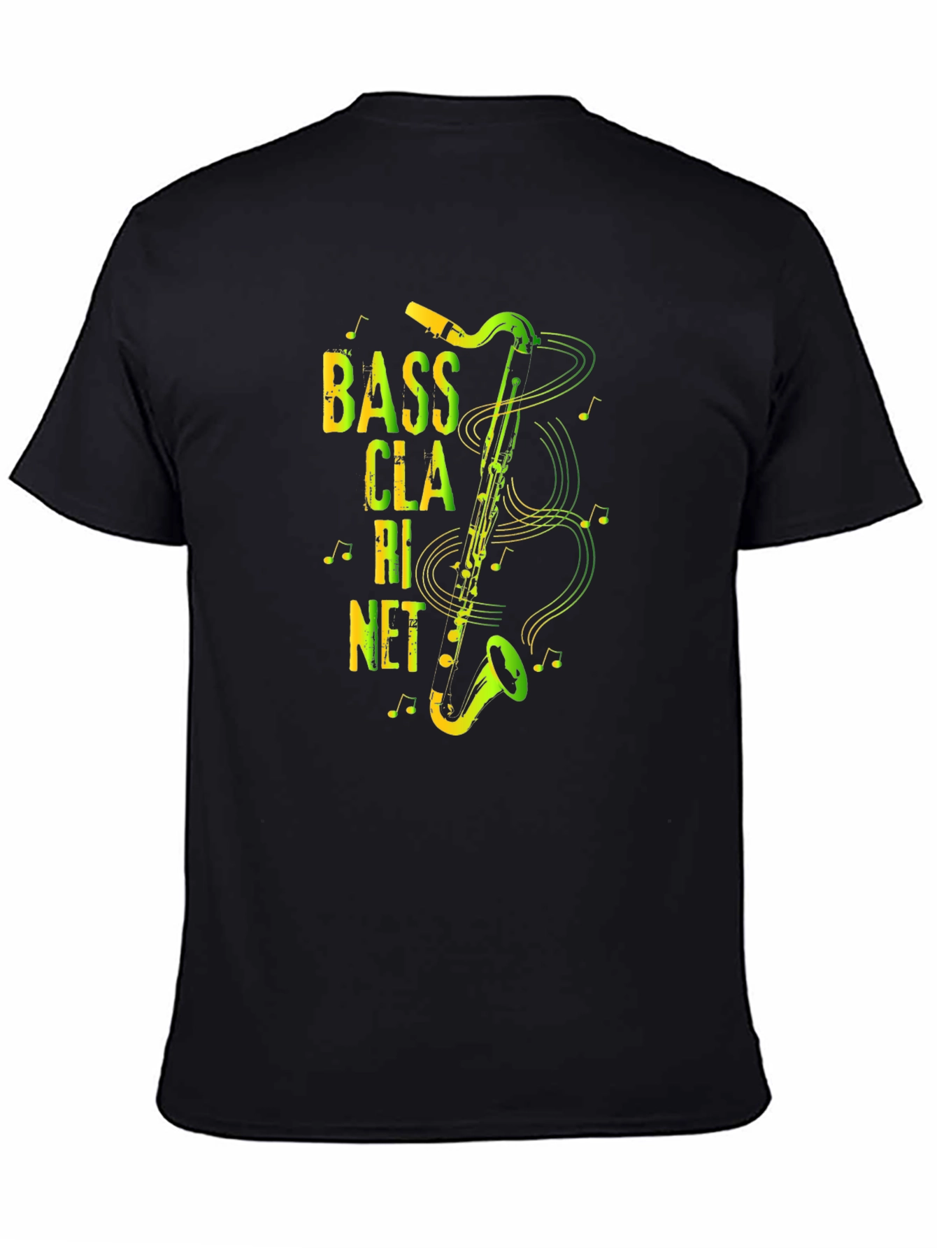 Bass Clarinet Graphic Print T-Shirt
