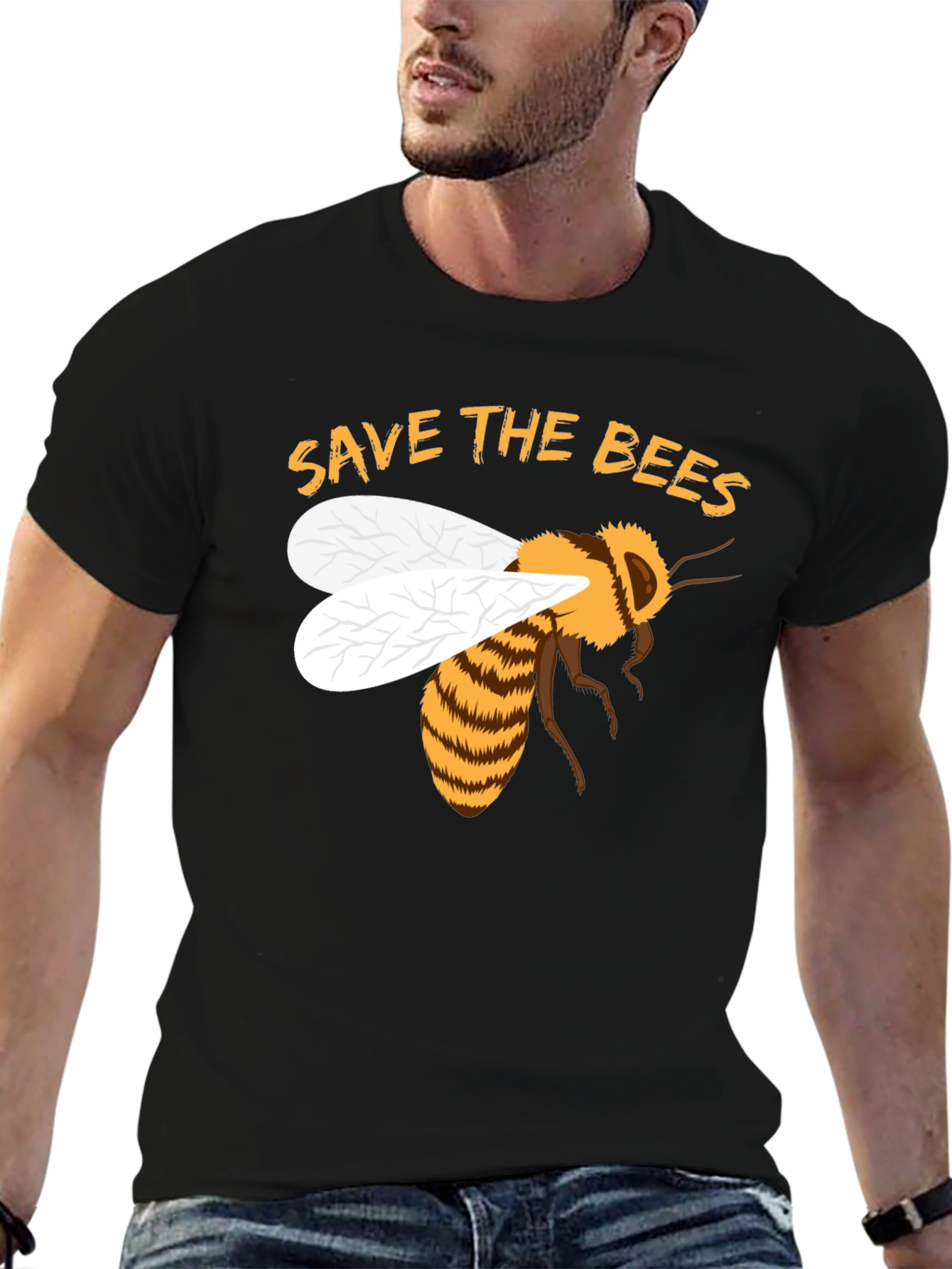 Save the Bees Graphic T-Shirt