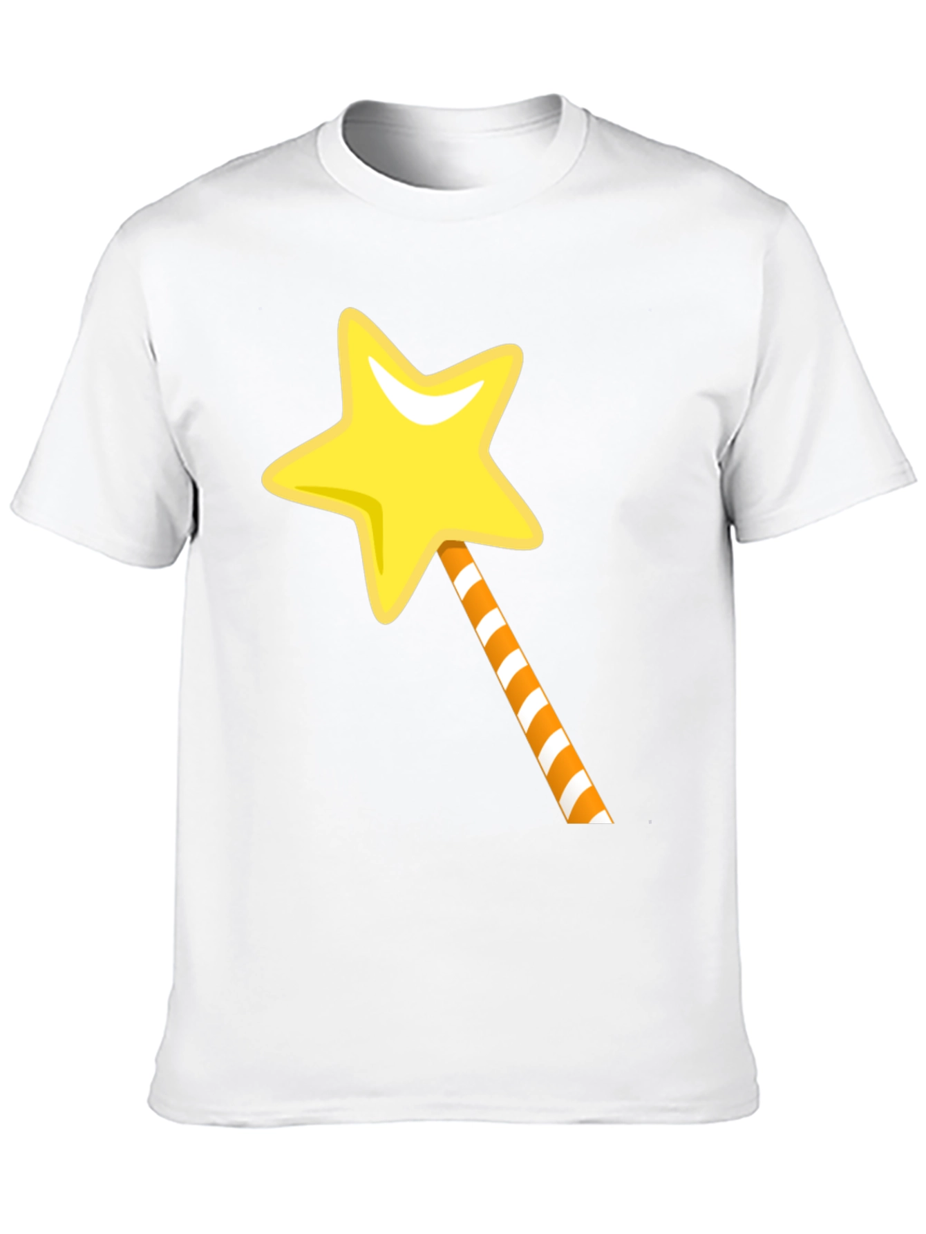 Magical Star Wand Graphic Tee - Black