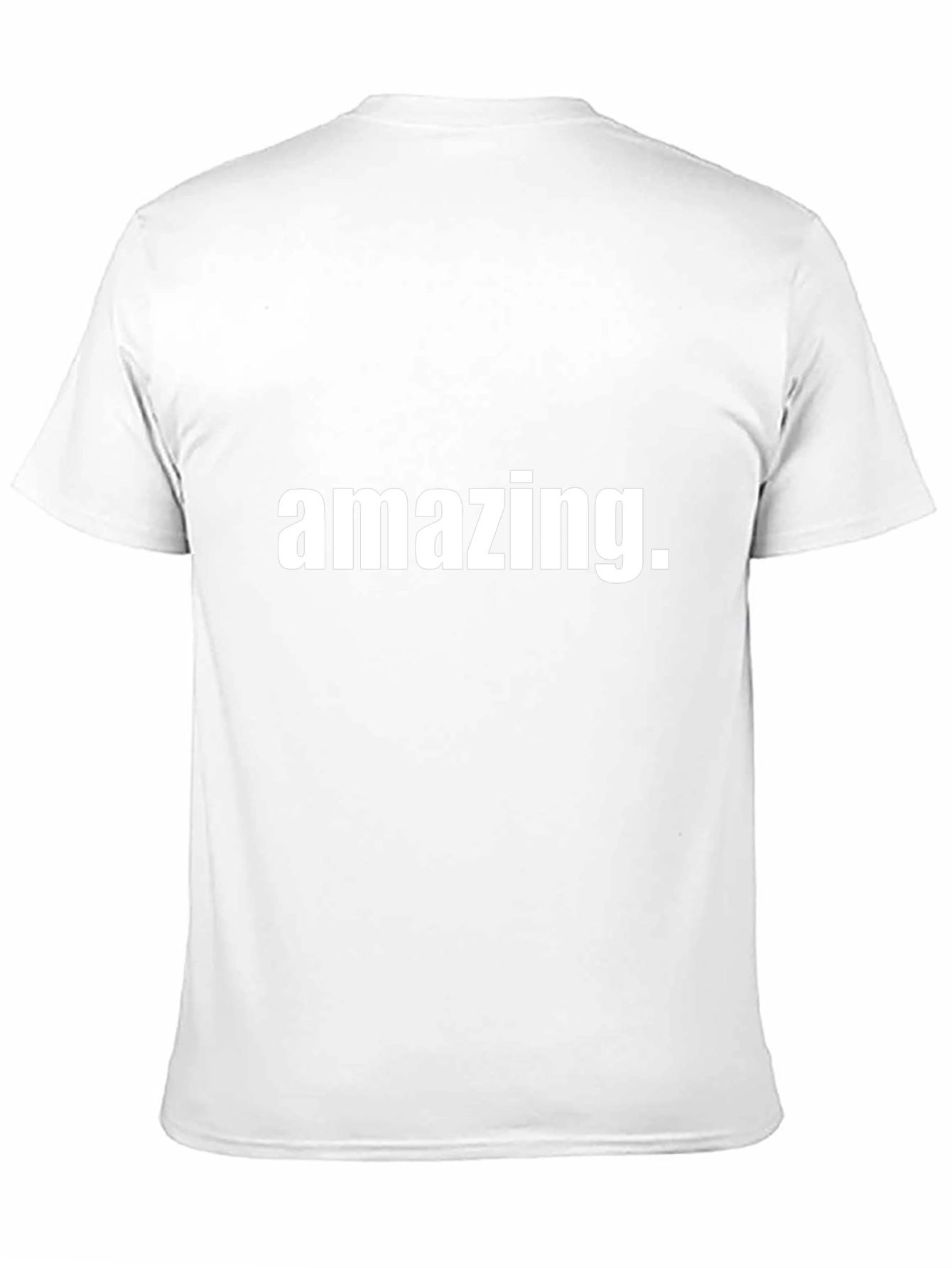 Amazing Graphic Tee - Black Cotton Casual Shirt