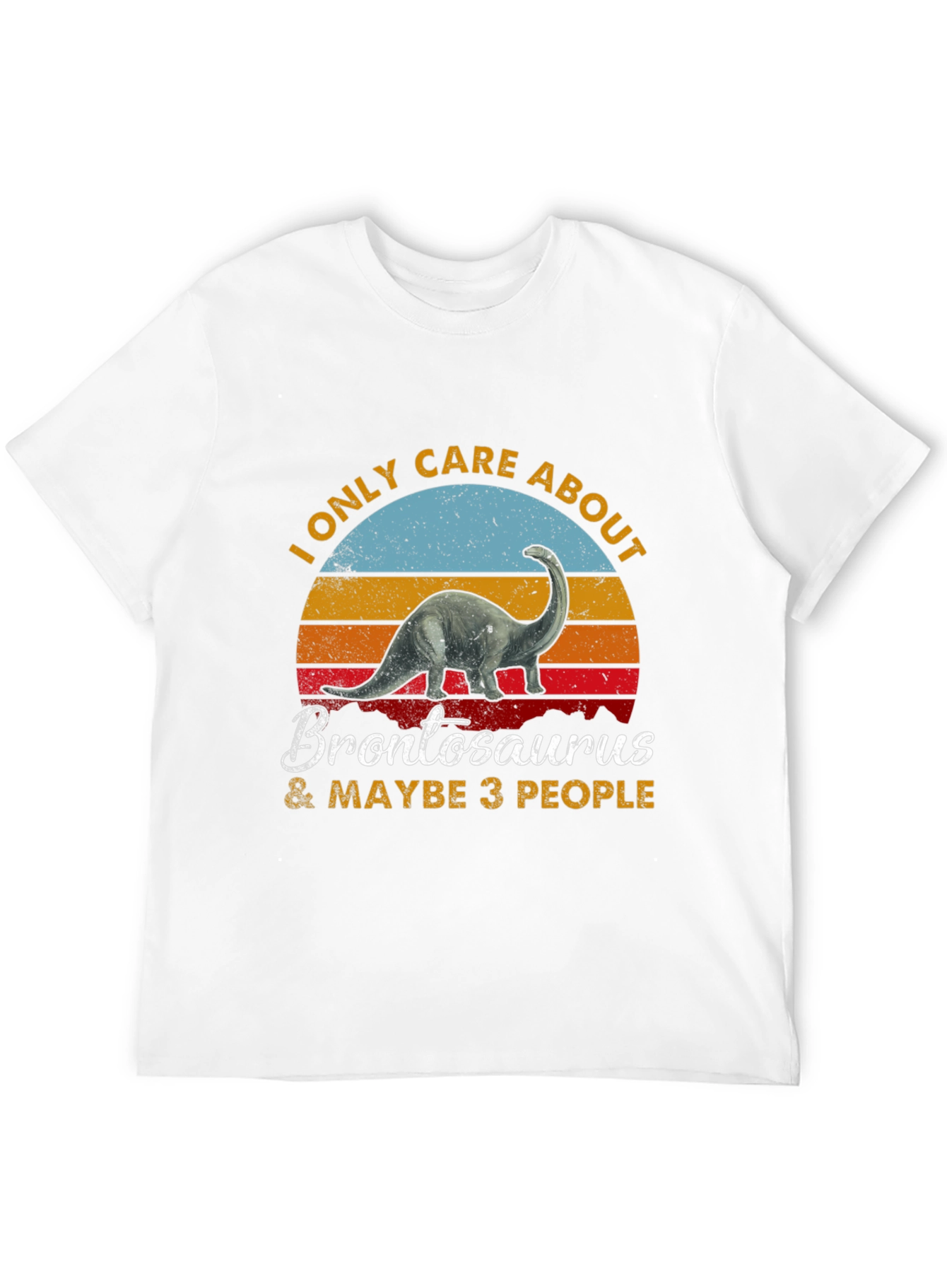 Brontosaurus & Maybe 3 People T-Shirt