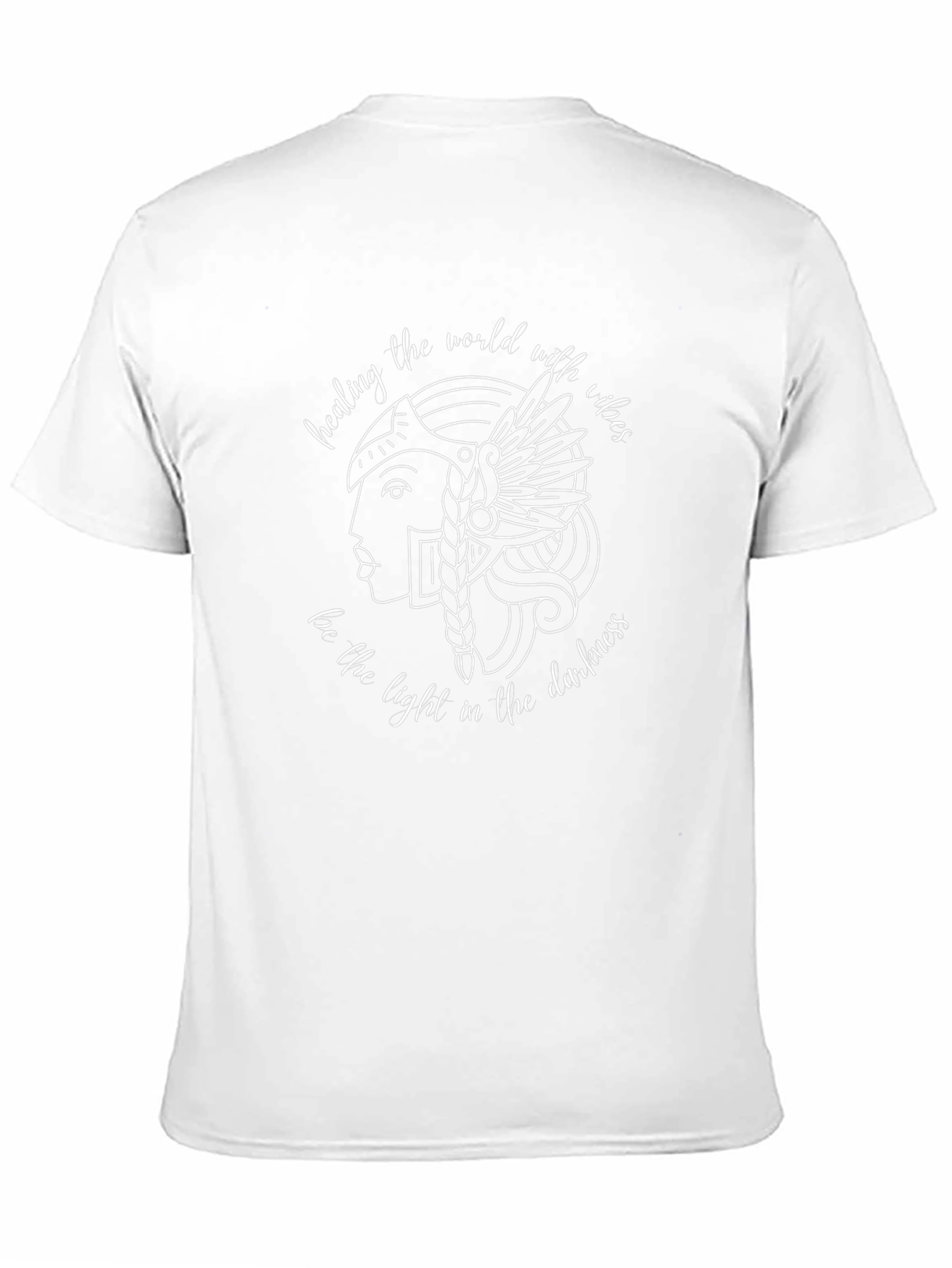 Healing Vibes Graphic Tee - Be the Light