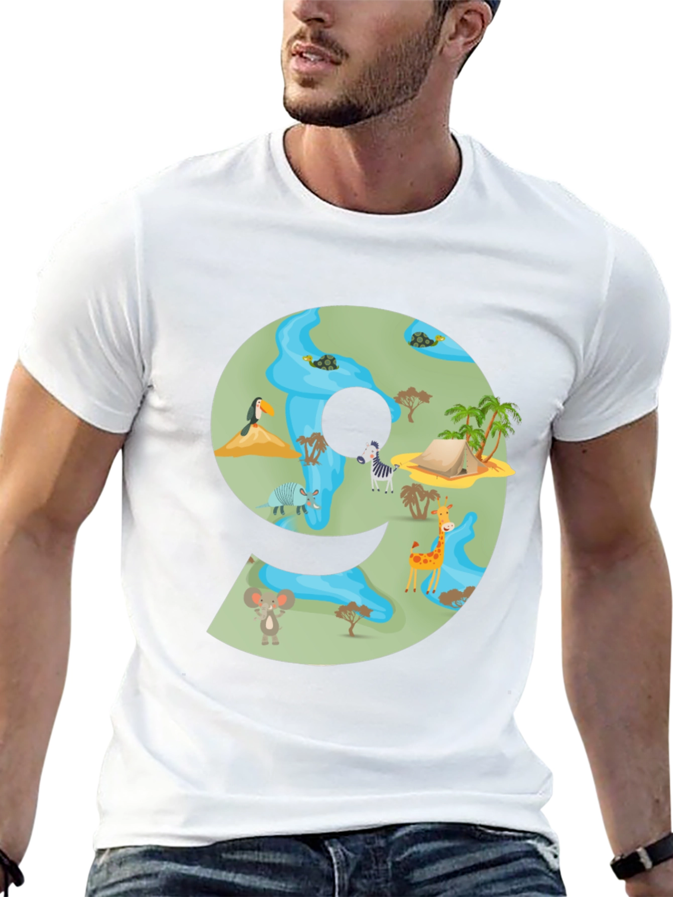 Safari Adventure Number 9 T-Shirt