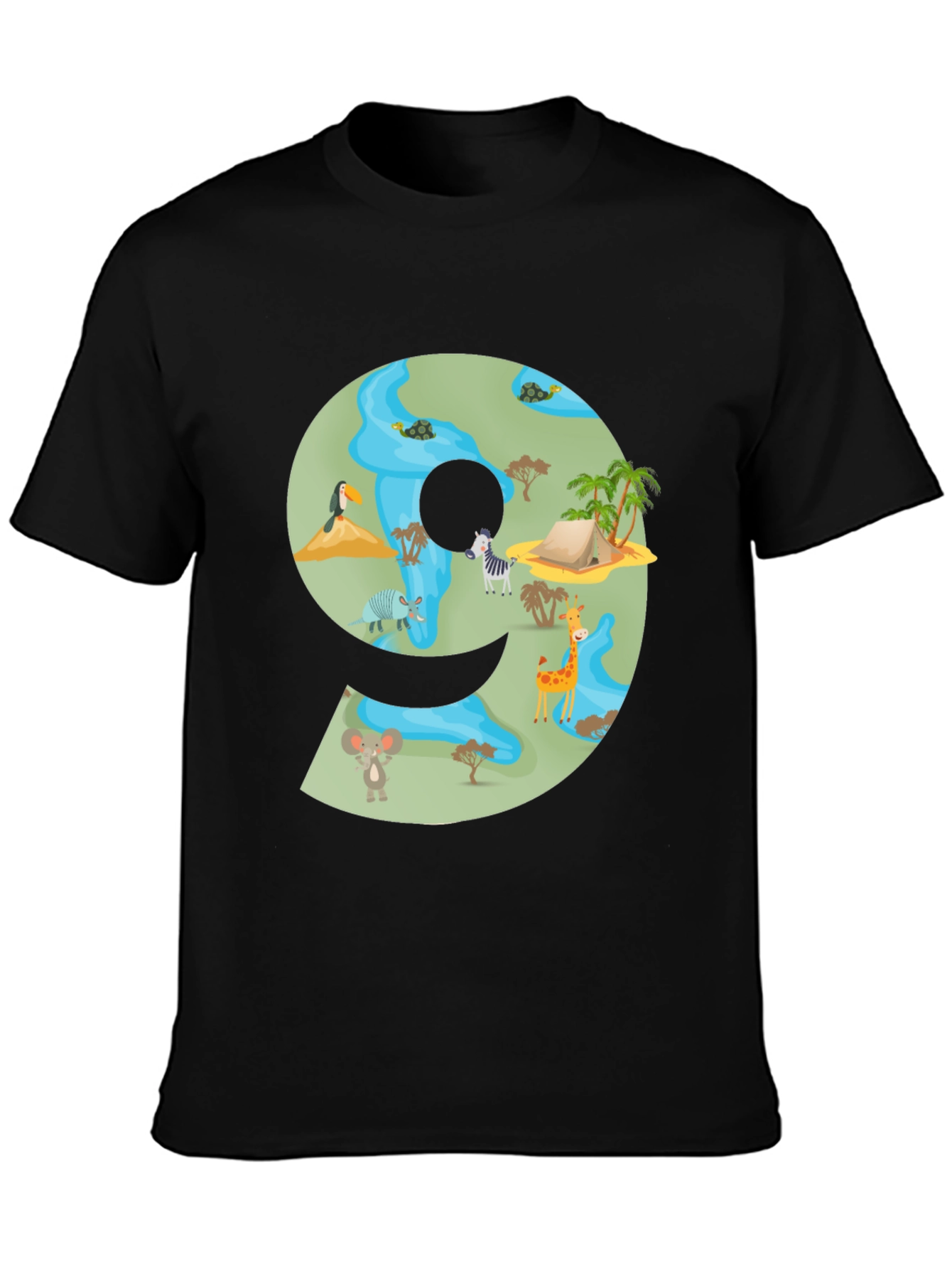 Safari Adventure Number 9 T-Shirt