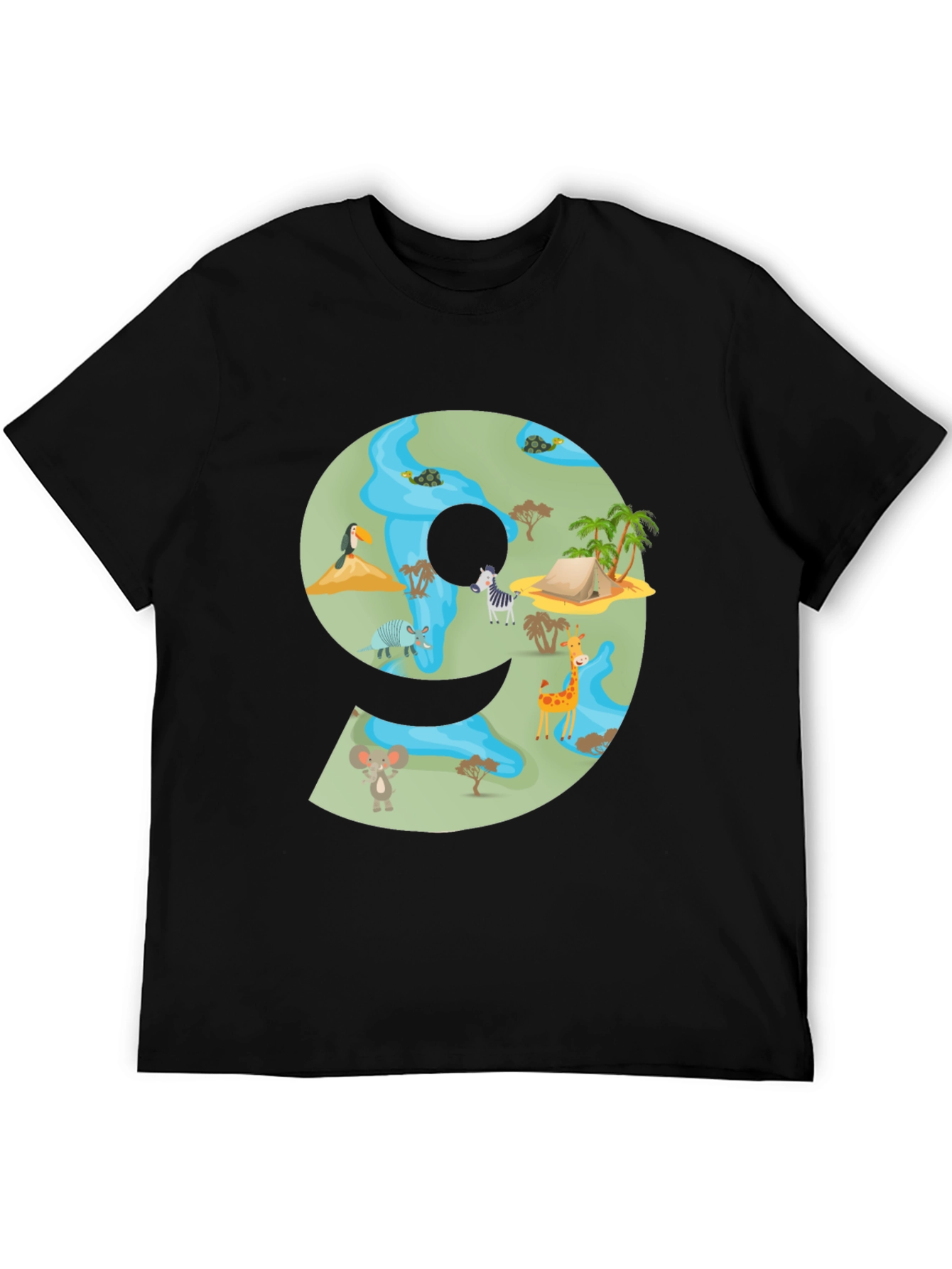 Safari Adventure Number 9 T-Shirt