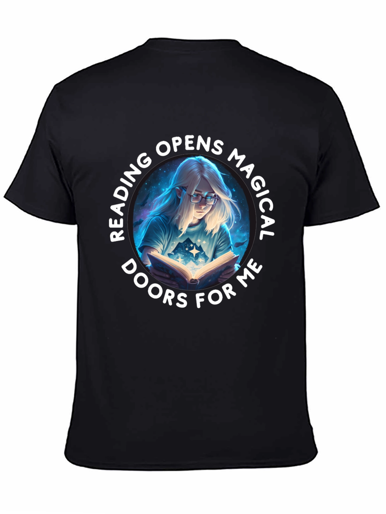 Magical Reading T-Shirt - Unisex Black Tee
