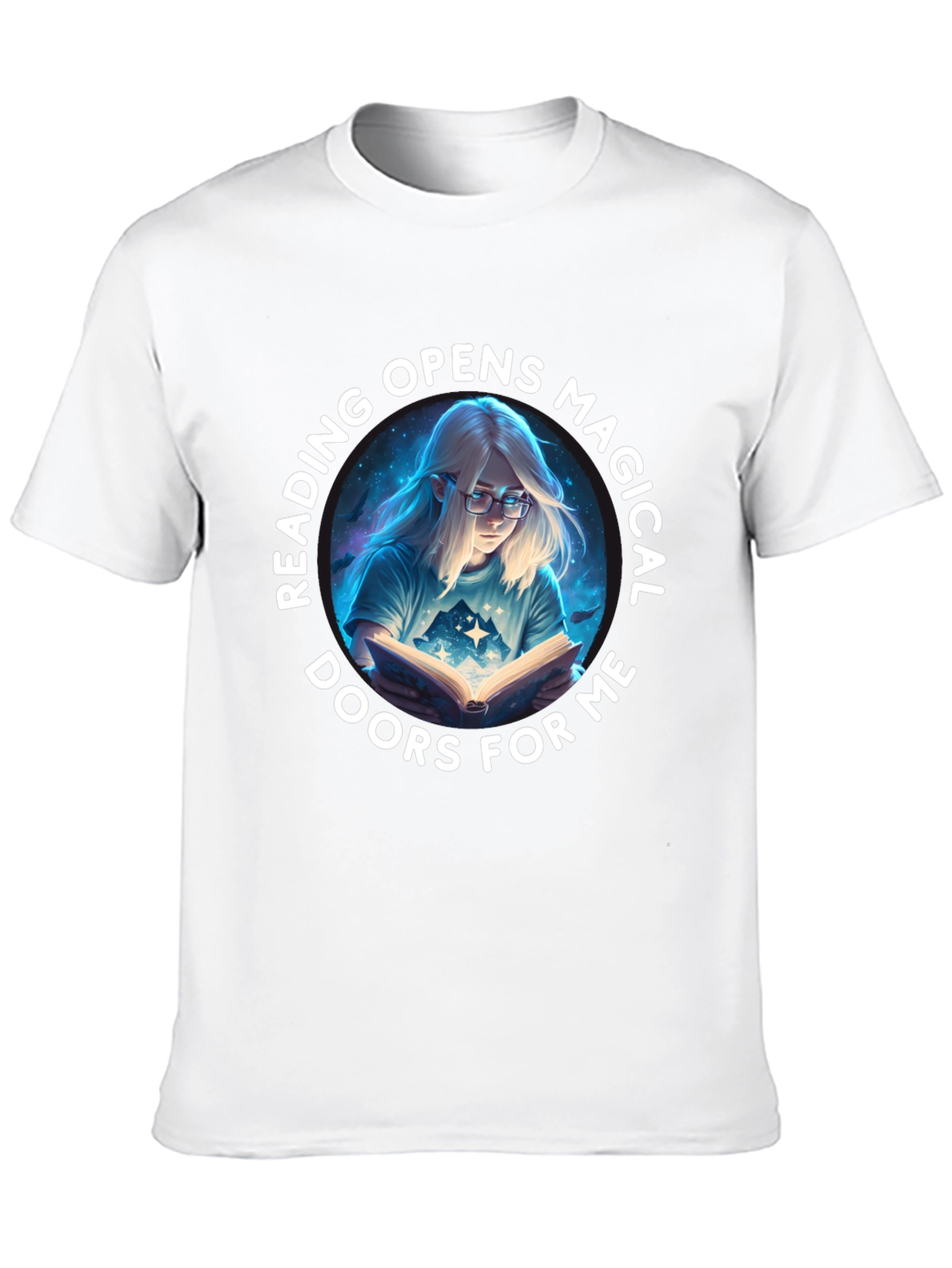 Magical Reading T-Shirt - Unisex Black Tee