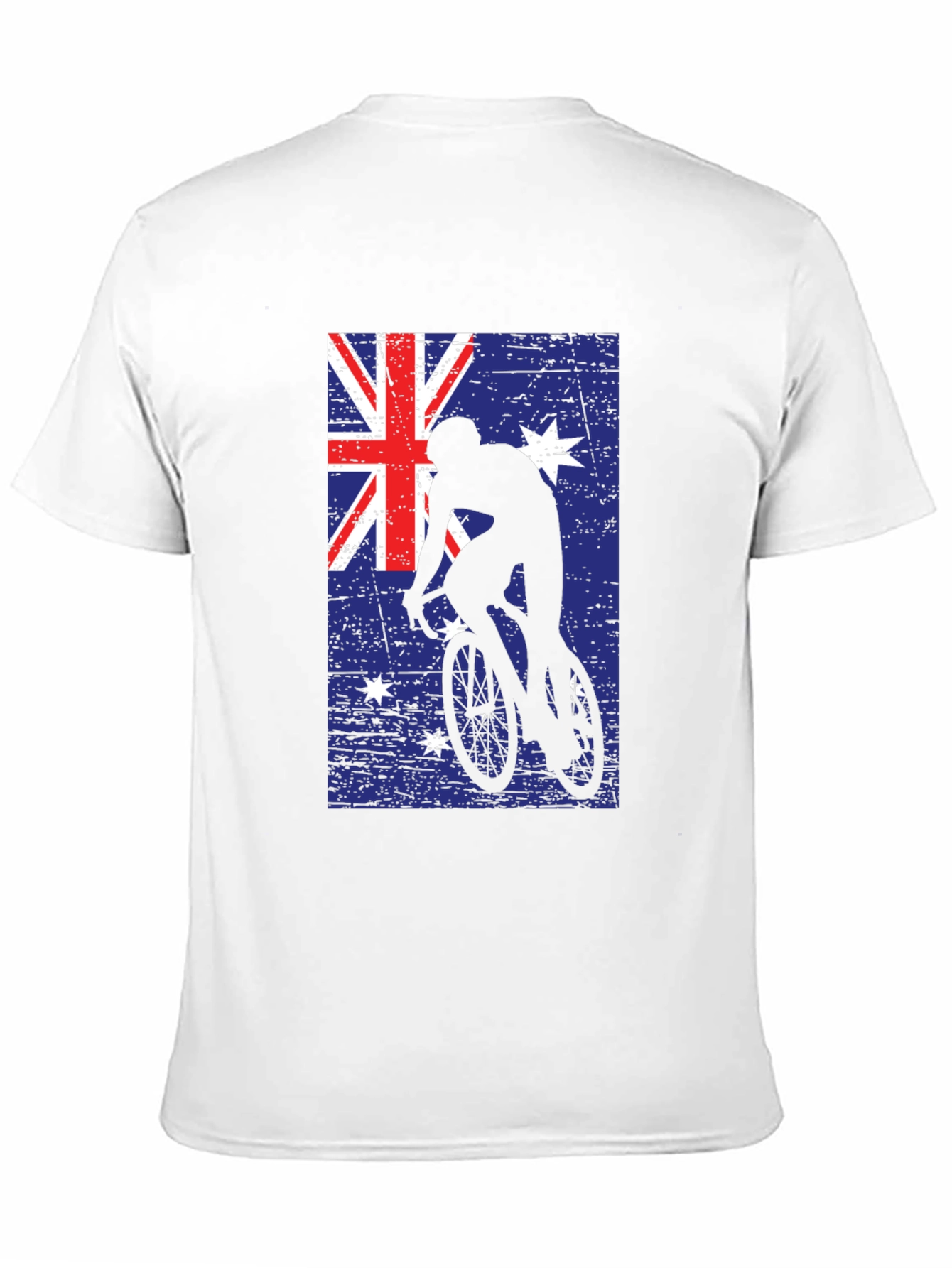Australian Cyclist Flag Graphic T-Shirt