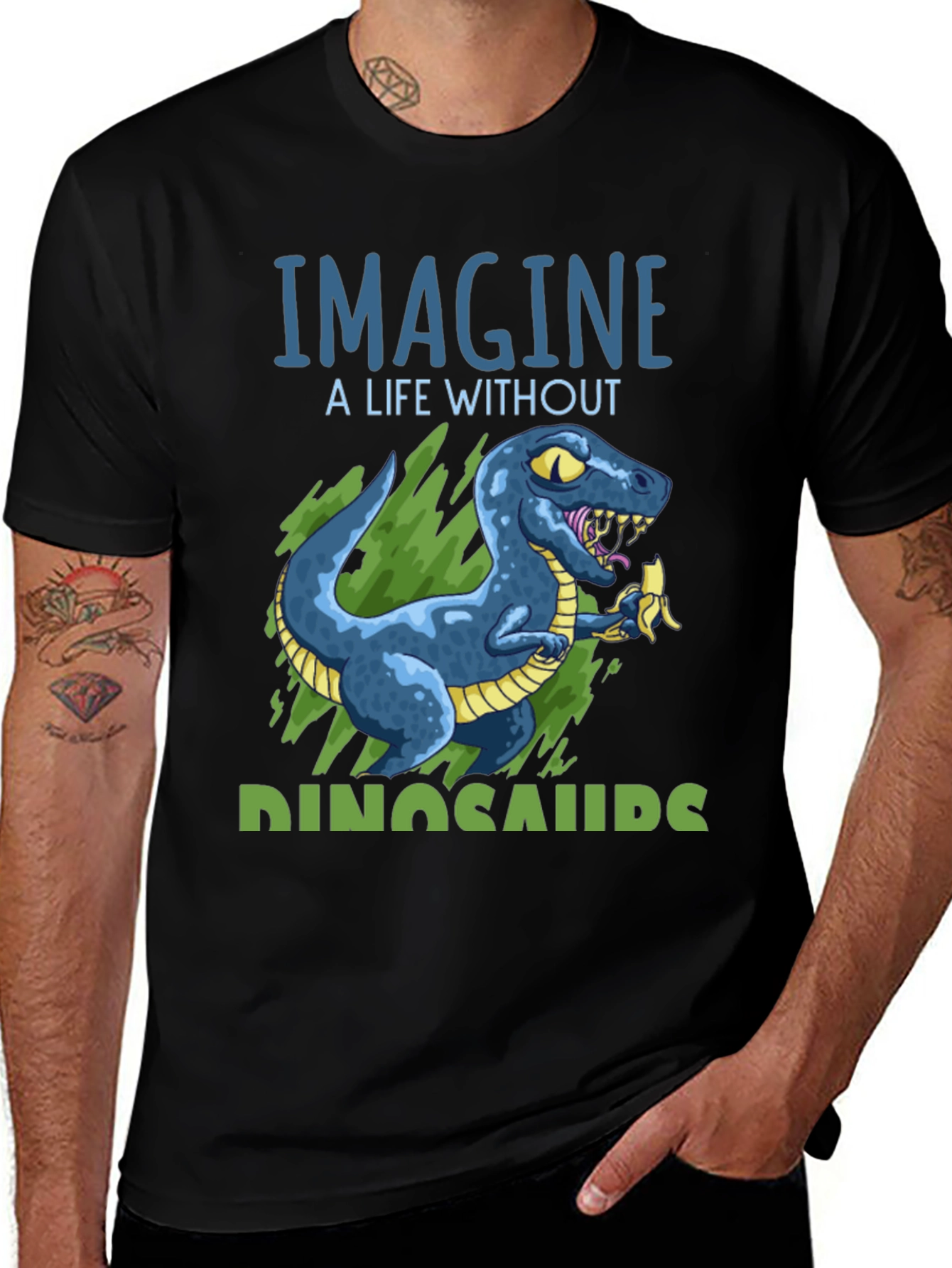 Imagine Dinosaurs T-Shirt Dinosaur Lover Tee