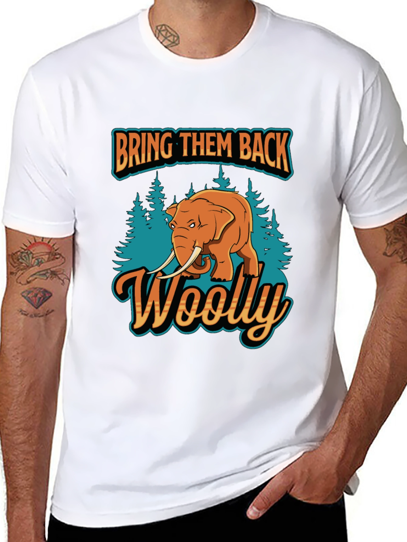 Bring Them Back Woolly Mammoth T-Shirt