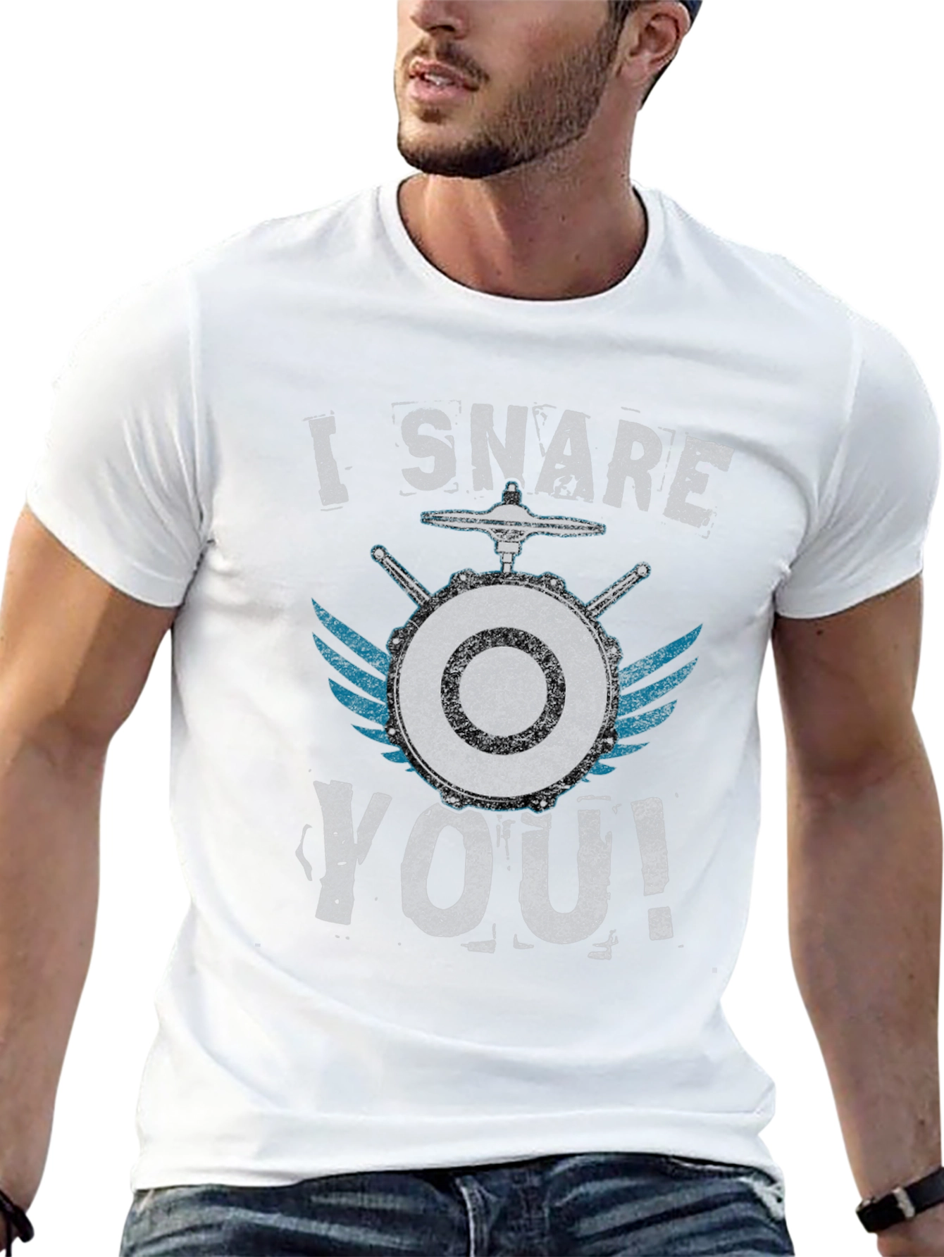 I Snare You! Drummer Graphic T-Shirt