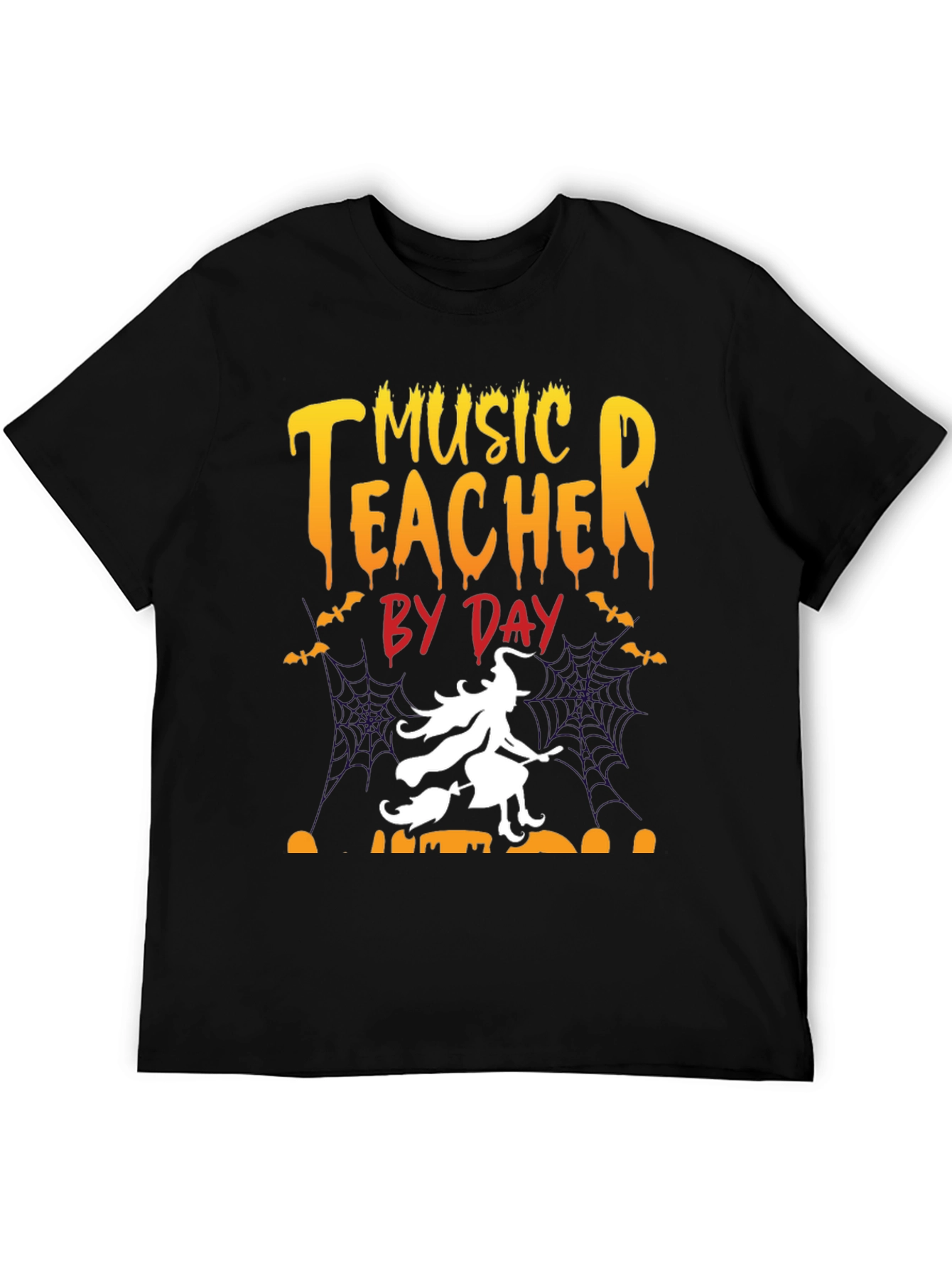 Music Teacher By Day Halloween T-Shirt