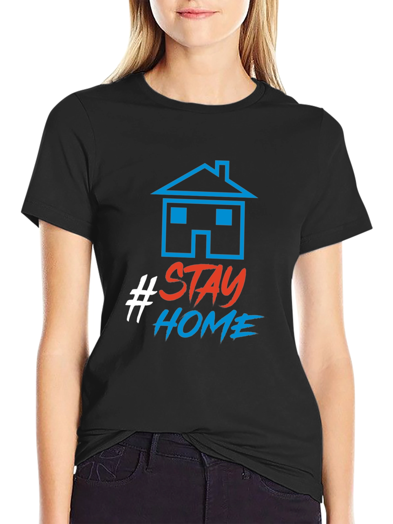 Stay Home T-Shirt - Graphic Tee