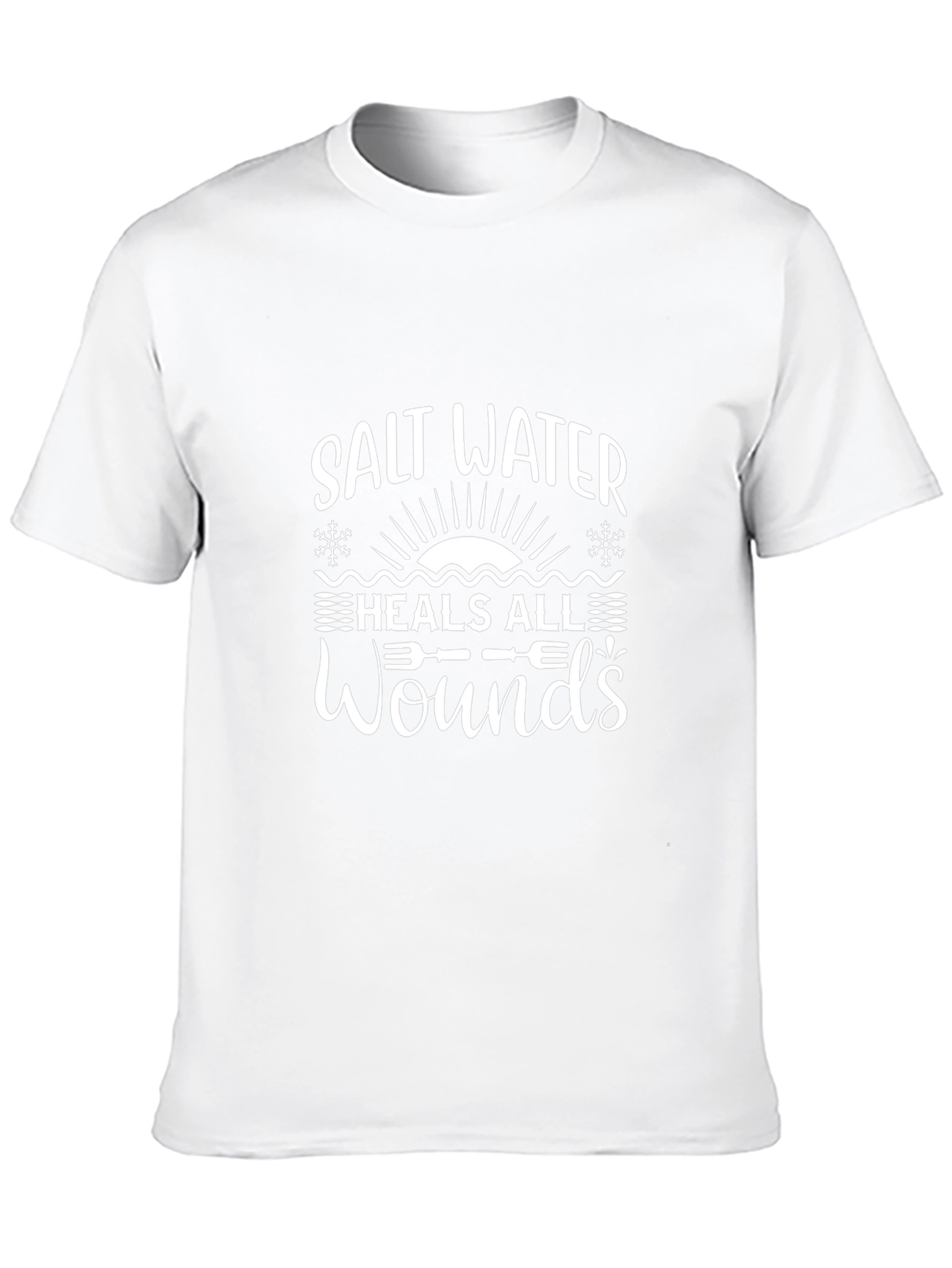 Salt Water Heals All Wounds Graphic T-Shirt