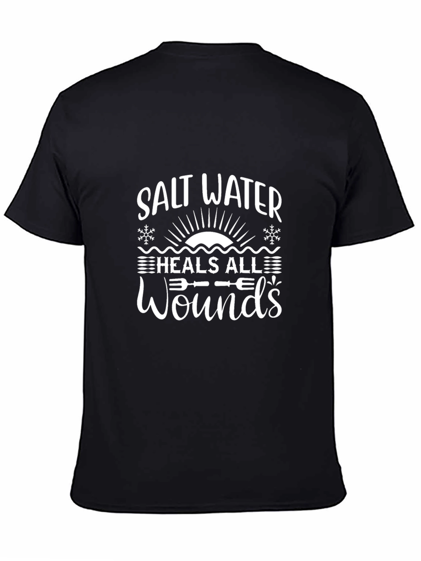 Salt Water Heals All Wounds Graphic T-Shirt