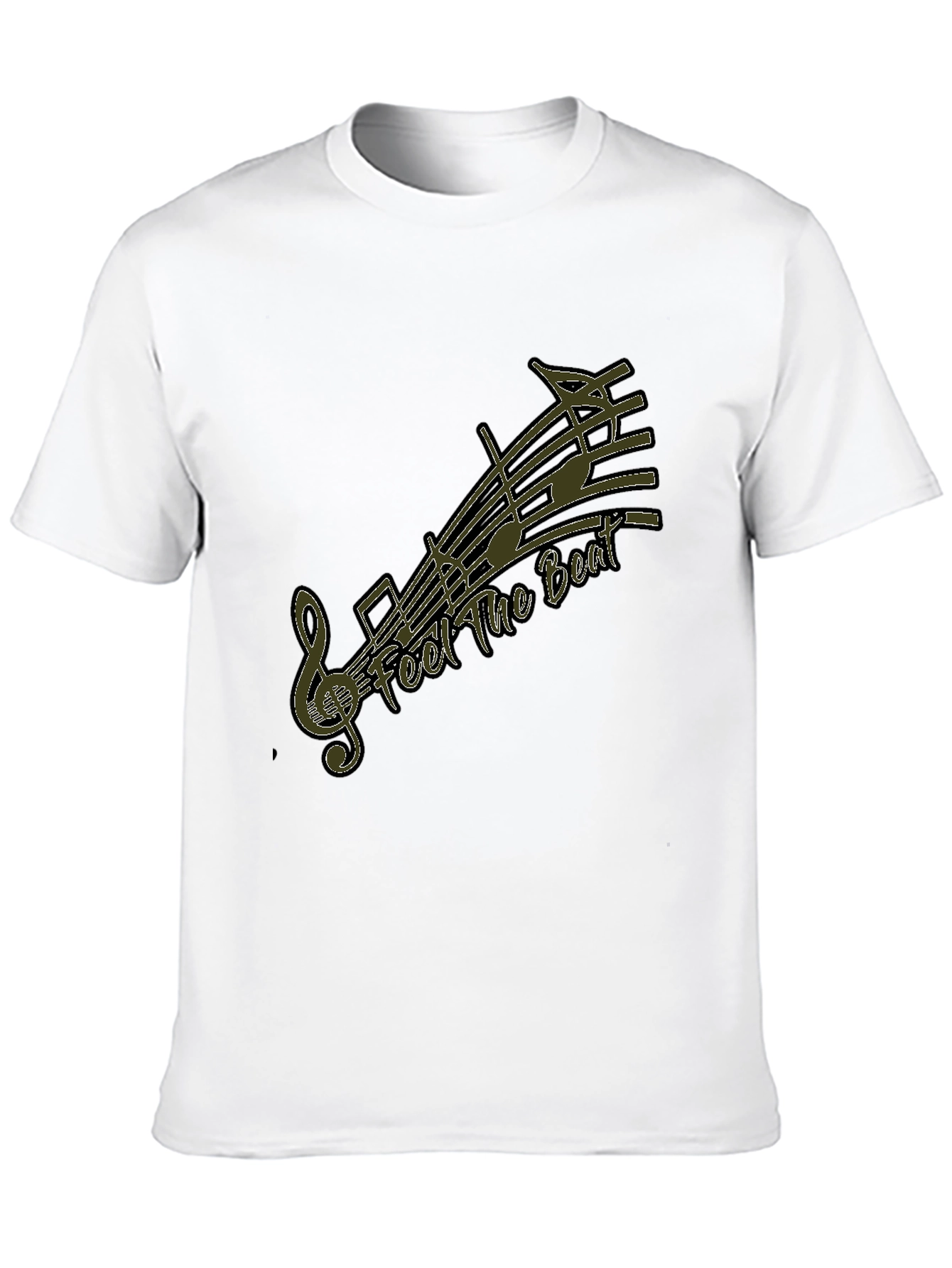 Feel The Beat Graphic Tee - Black