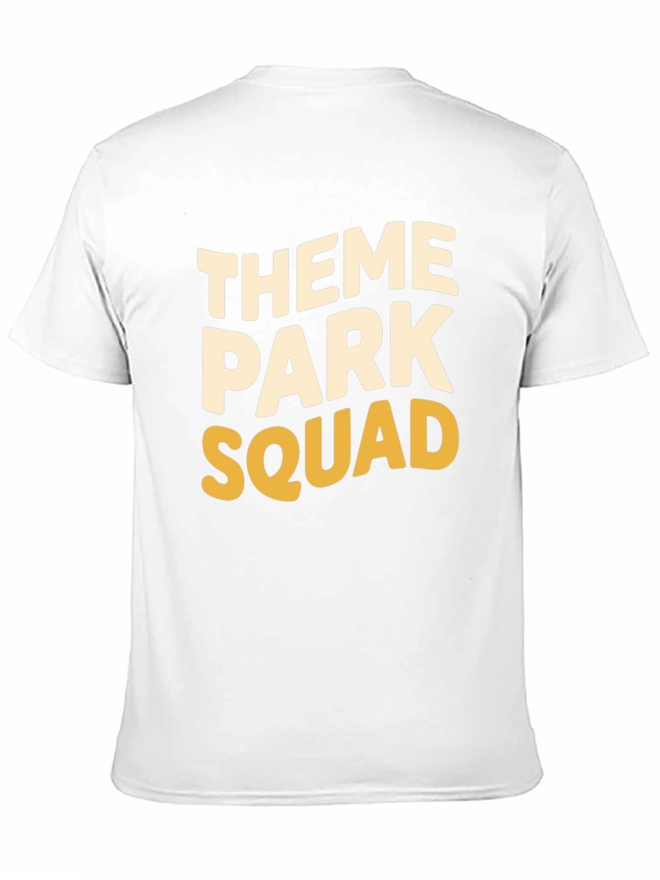 Theme Park Squad T-Shirt - Comfortable Black Tee