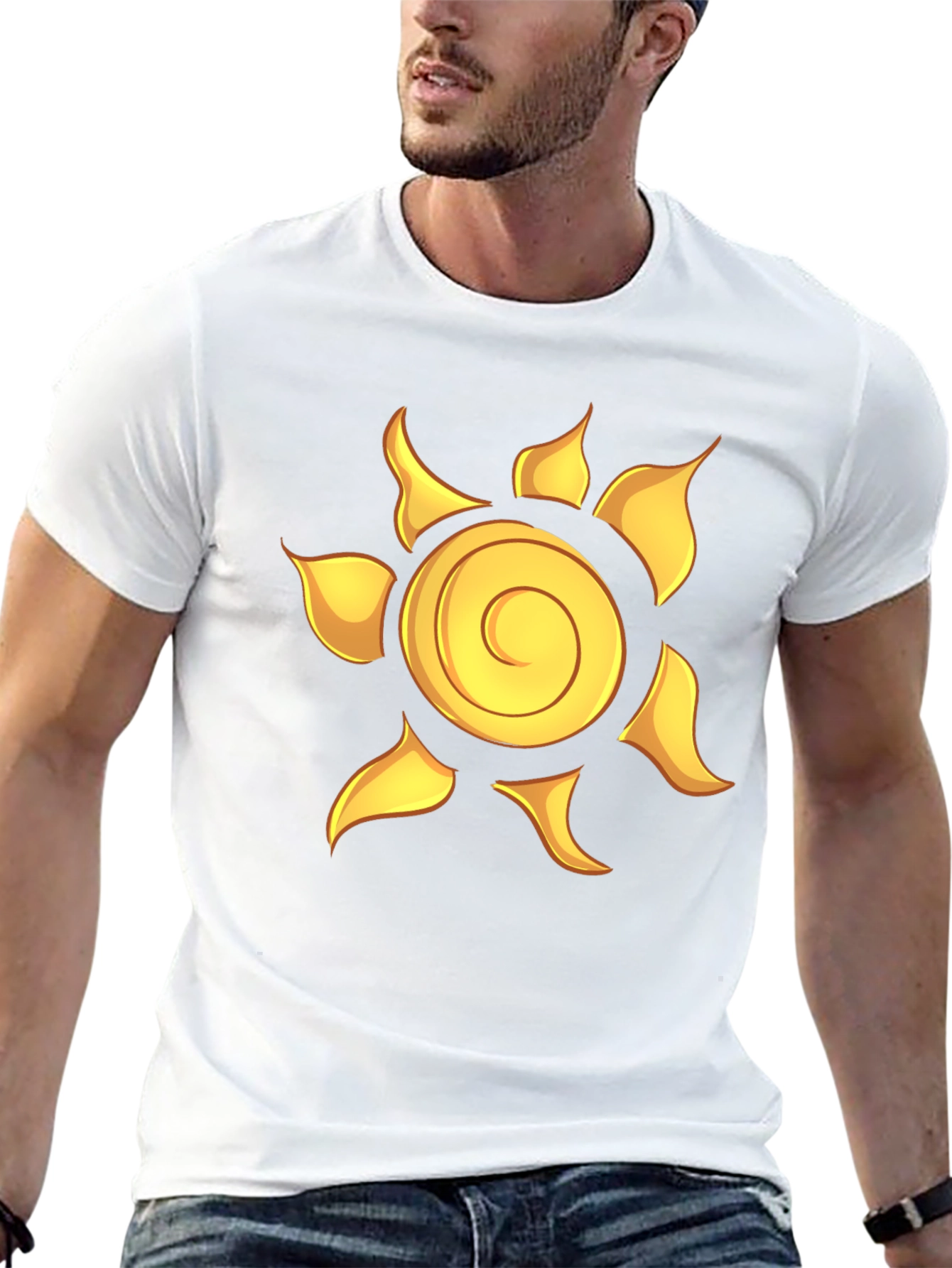 Rapunzel Sun Symbol T-Shirt Black