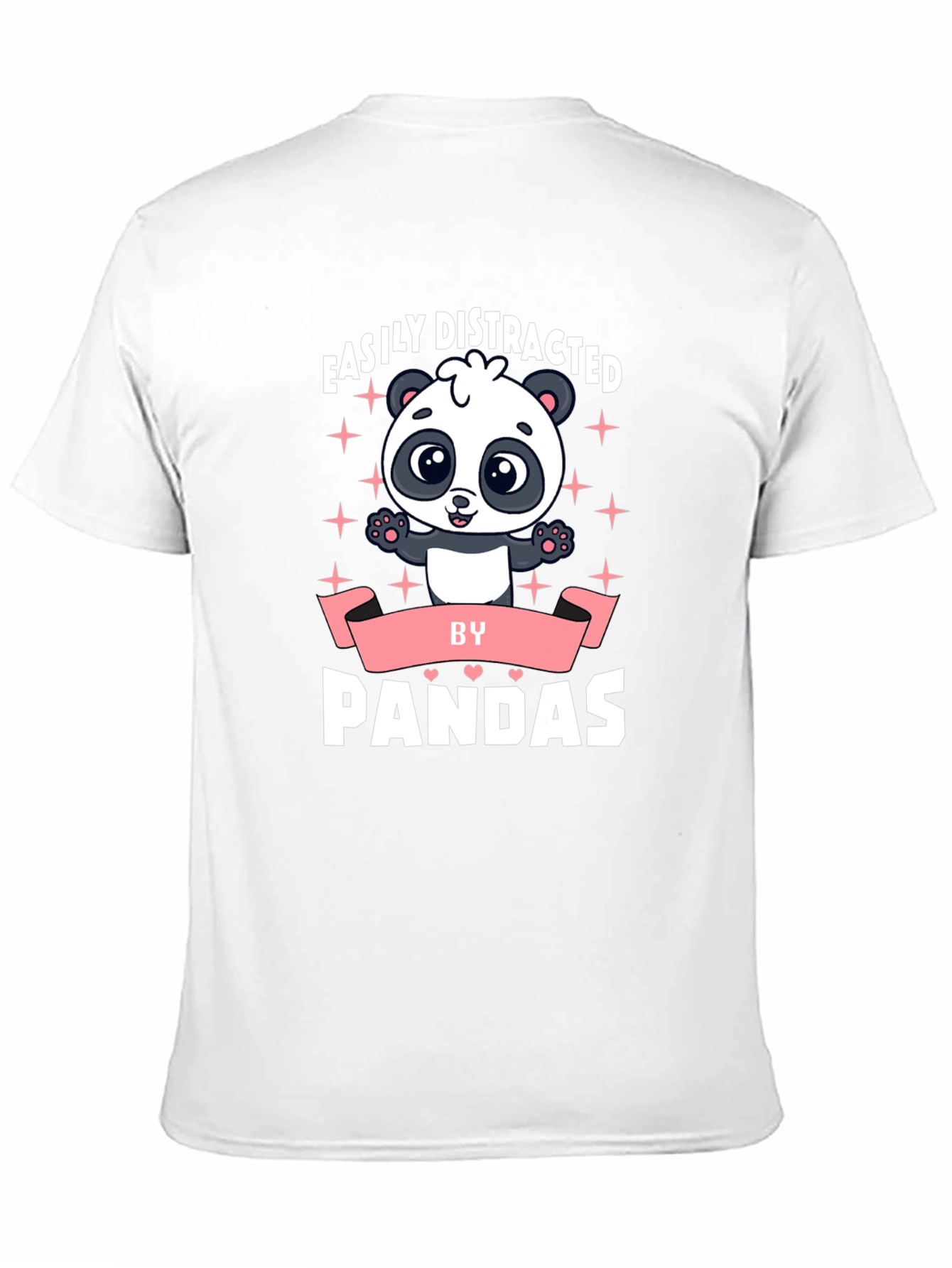 Easily Distracted by Pandas Funny T-Shirt