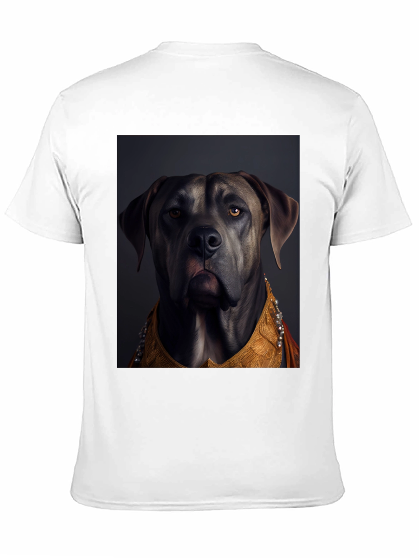 Dog Portrait Graphic Tee - Stylish Canine Art