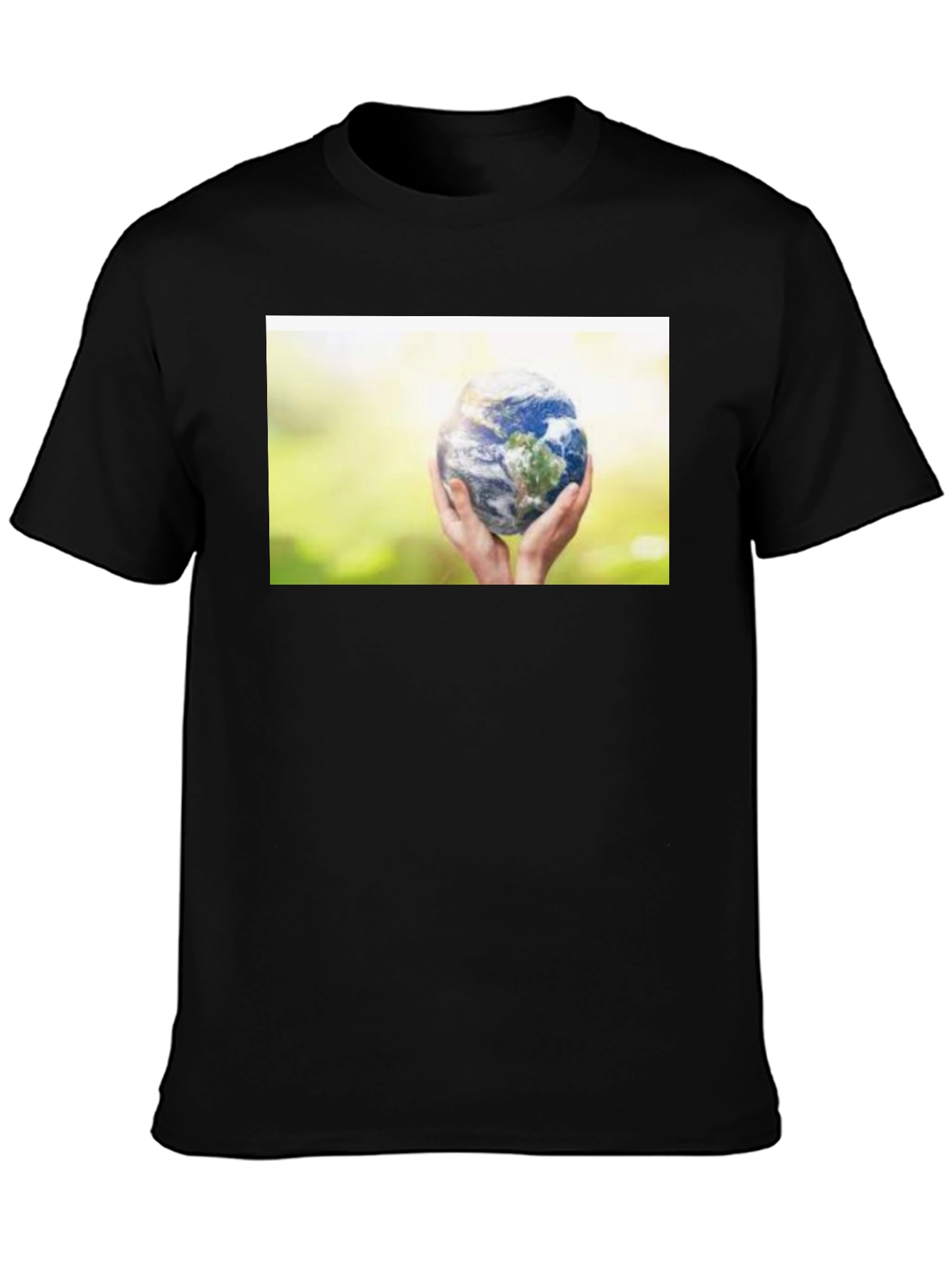 Earth Hands Graphic T-Shirt - Save the Planet Tee