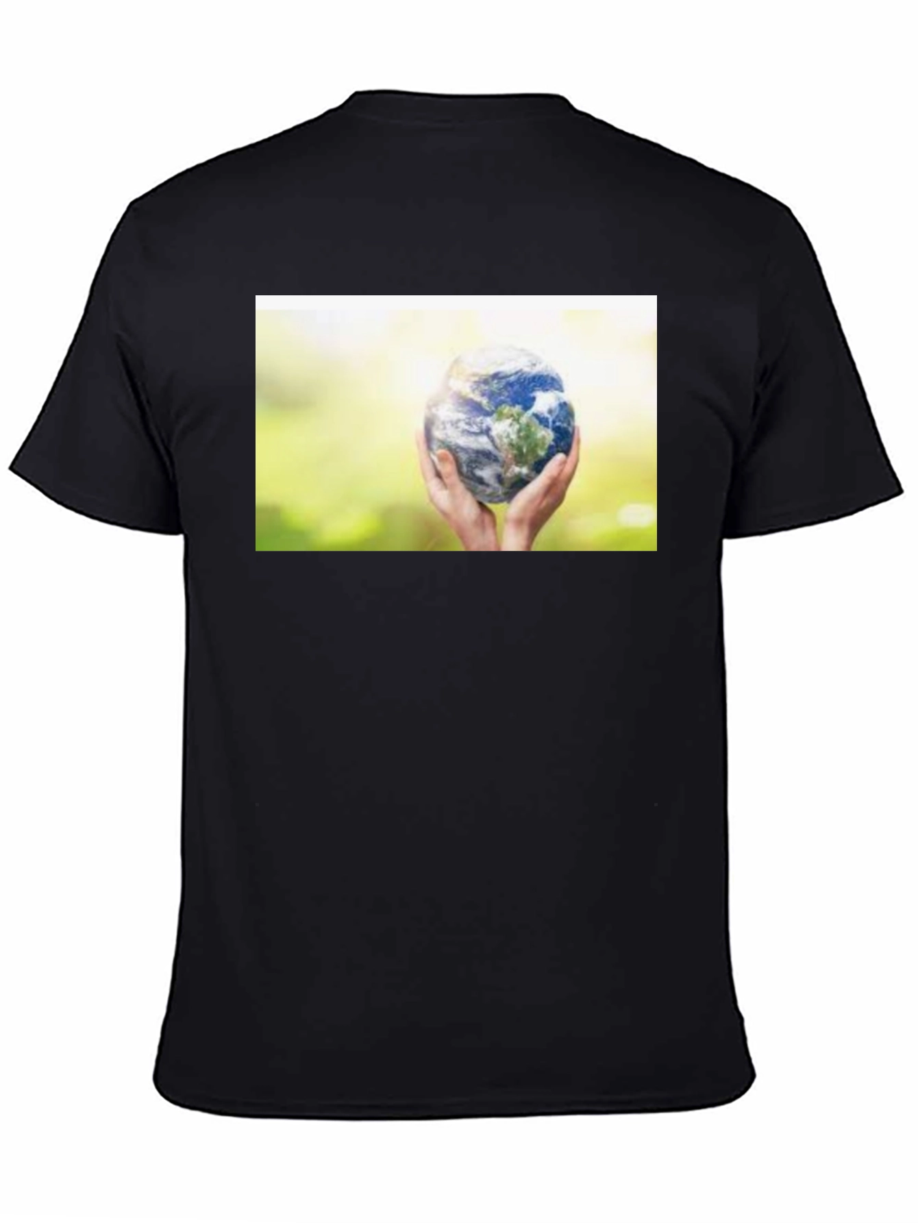 Earth Hands Graphic T-Shirt - Save the Planet Tee