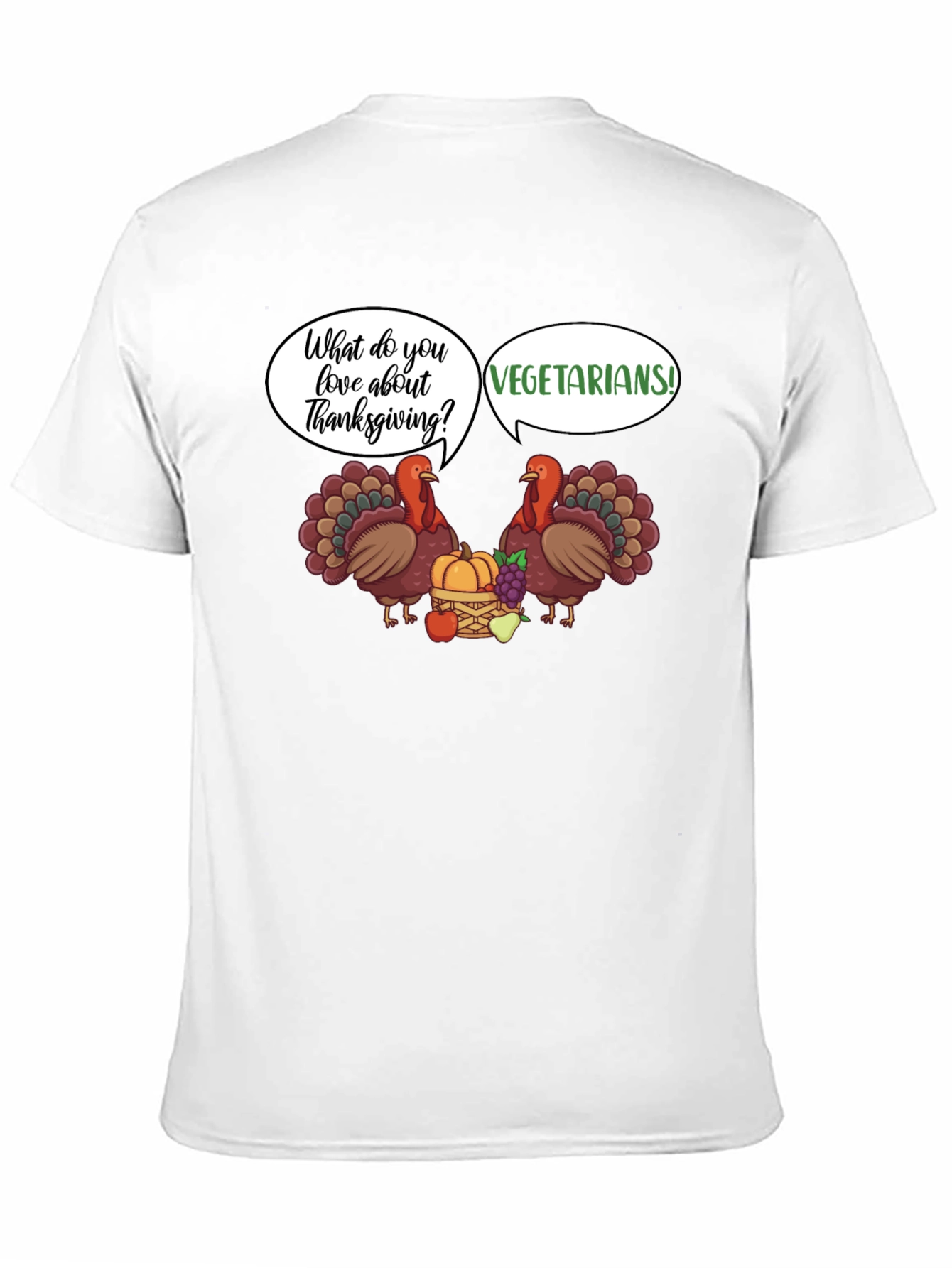 Thanksgiving Vegetarian Joke T-Shirt