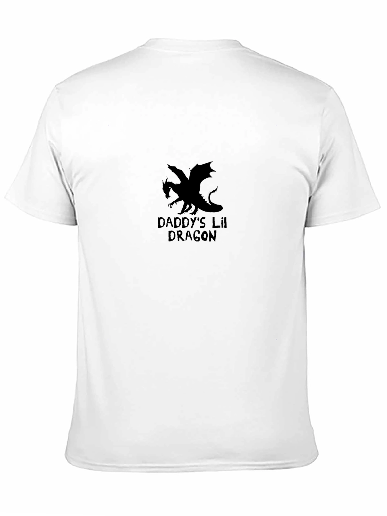 Daddys Lil Dragon Black Tee Shirt