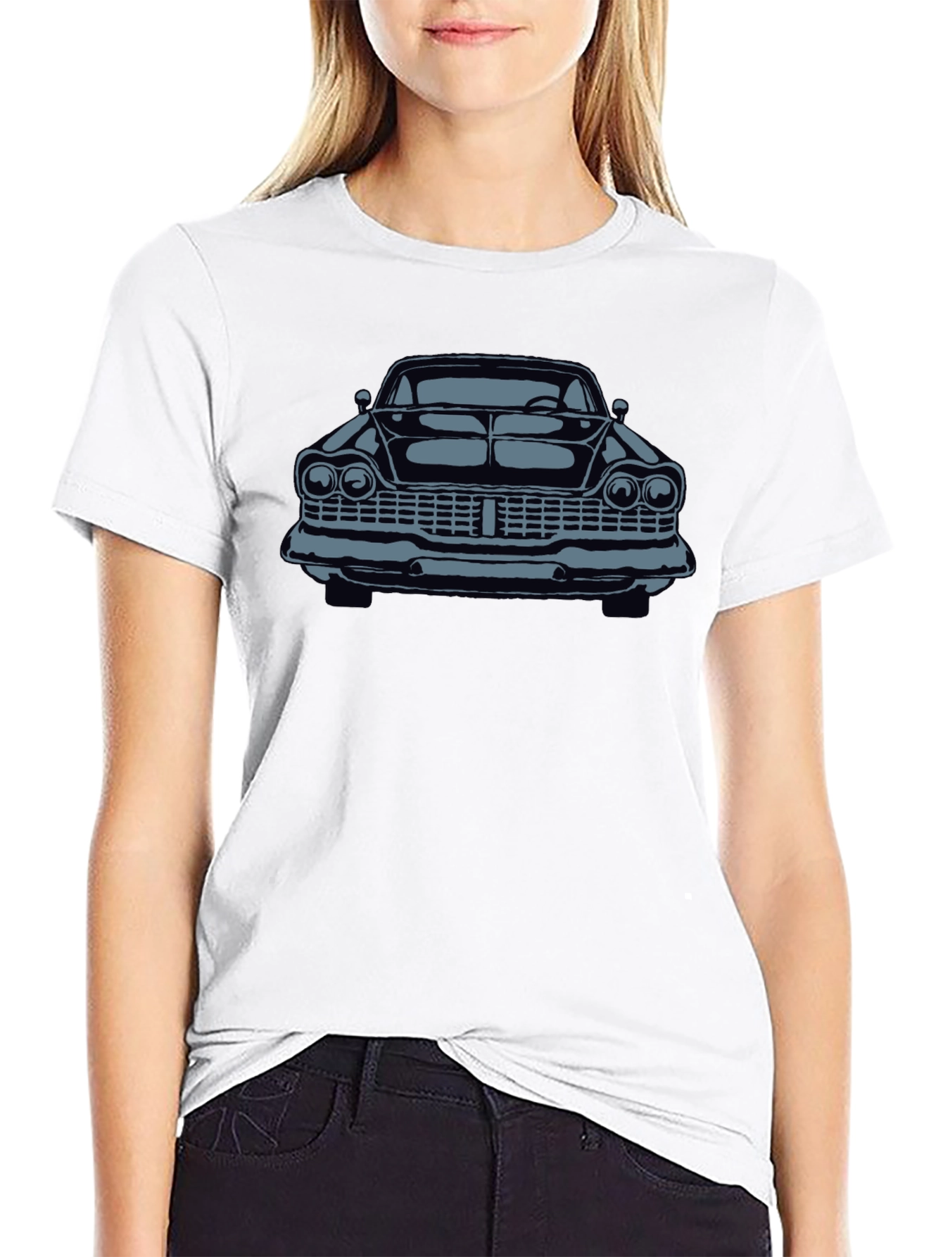 Classic Car Graphic Tee - Black