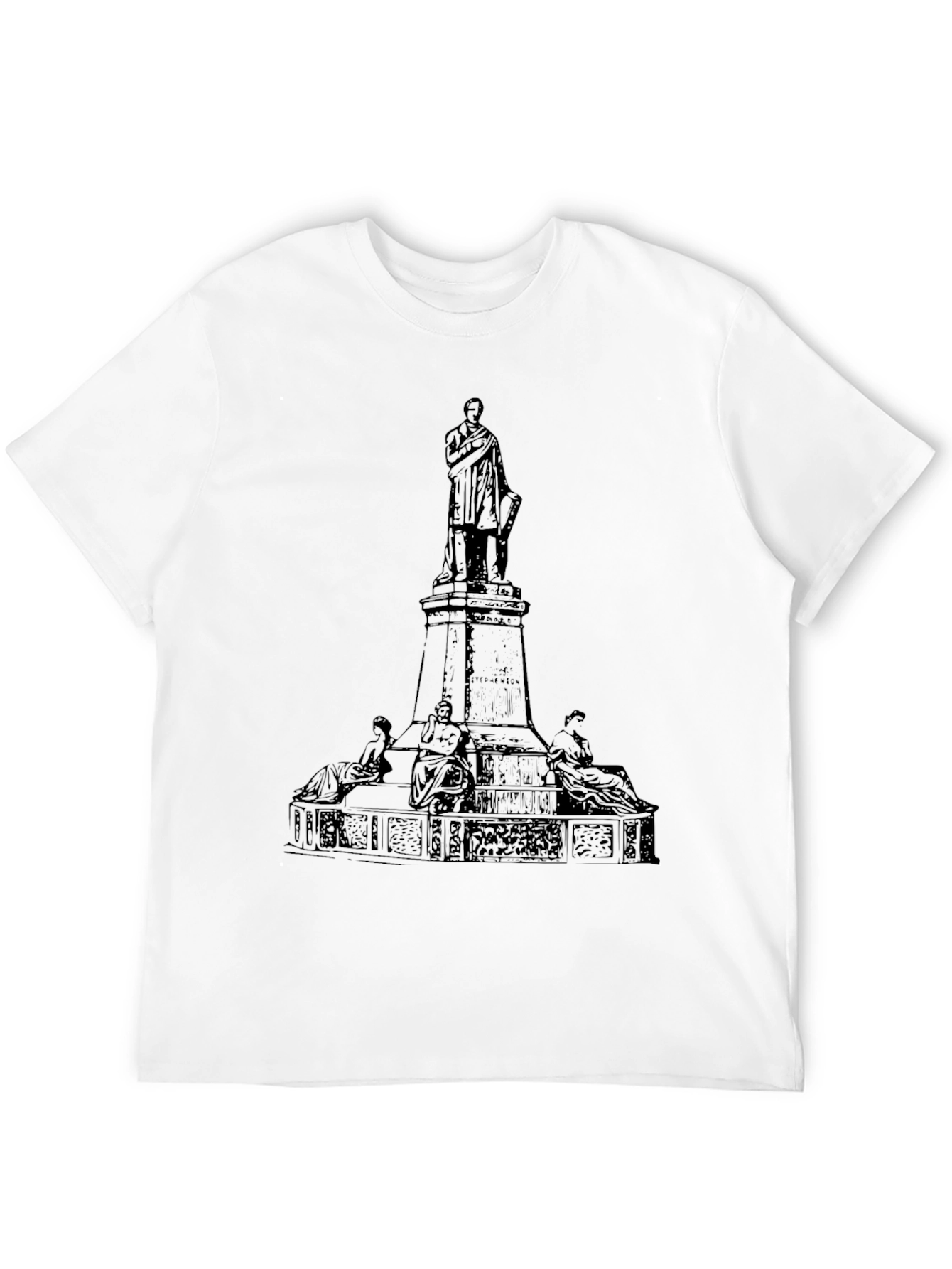 Statue Graphic Tee - Classic Black T-Shirt