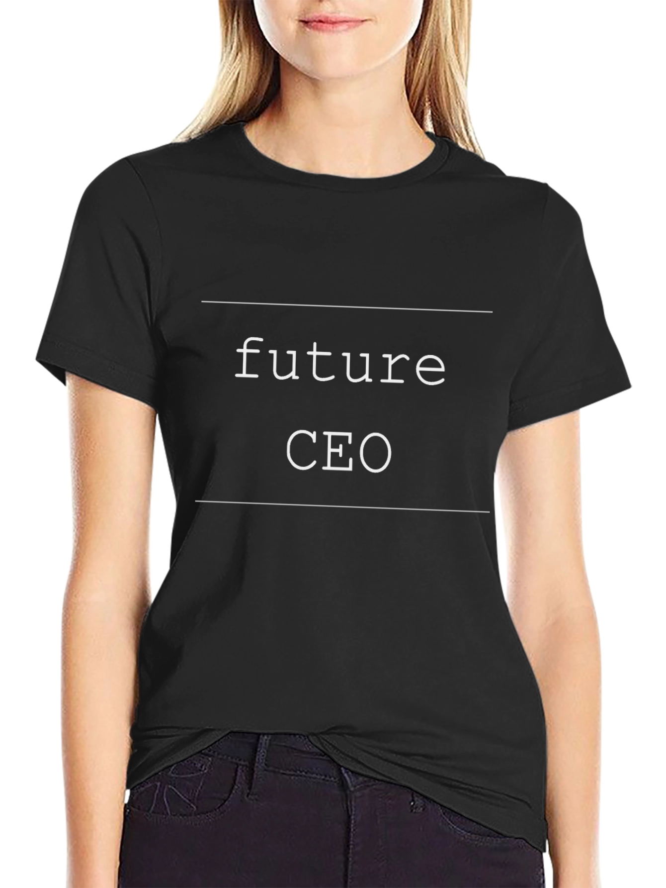 Future CEO Black Graphic T-Shirt
