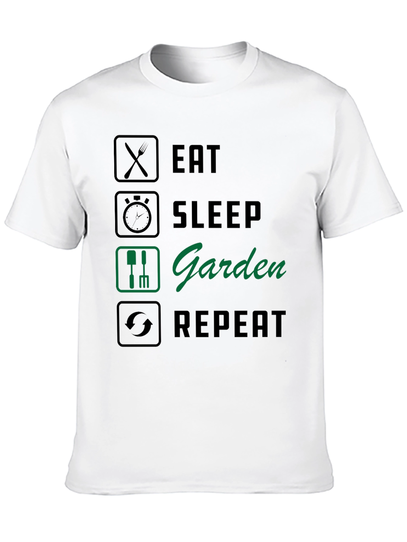 Eat Sleep Garden Repeat T-Shirt