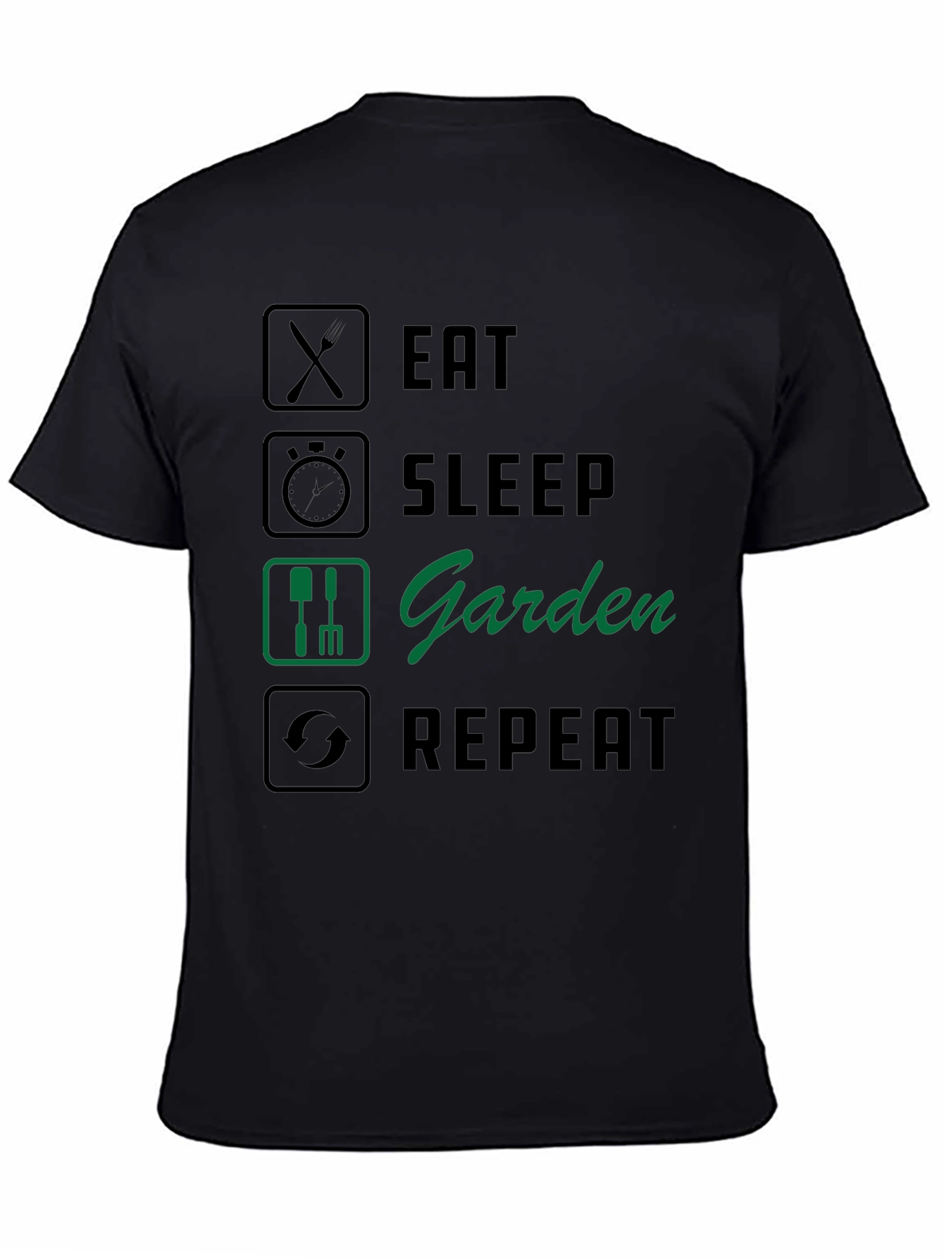 Eat Sleep Garden Repeat T-Shirt
