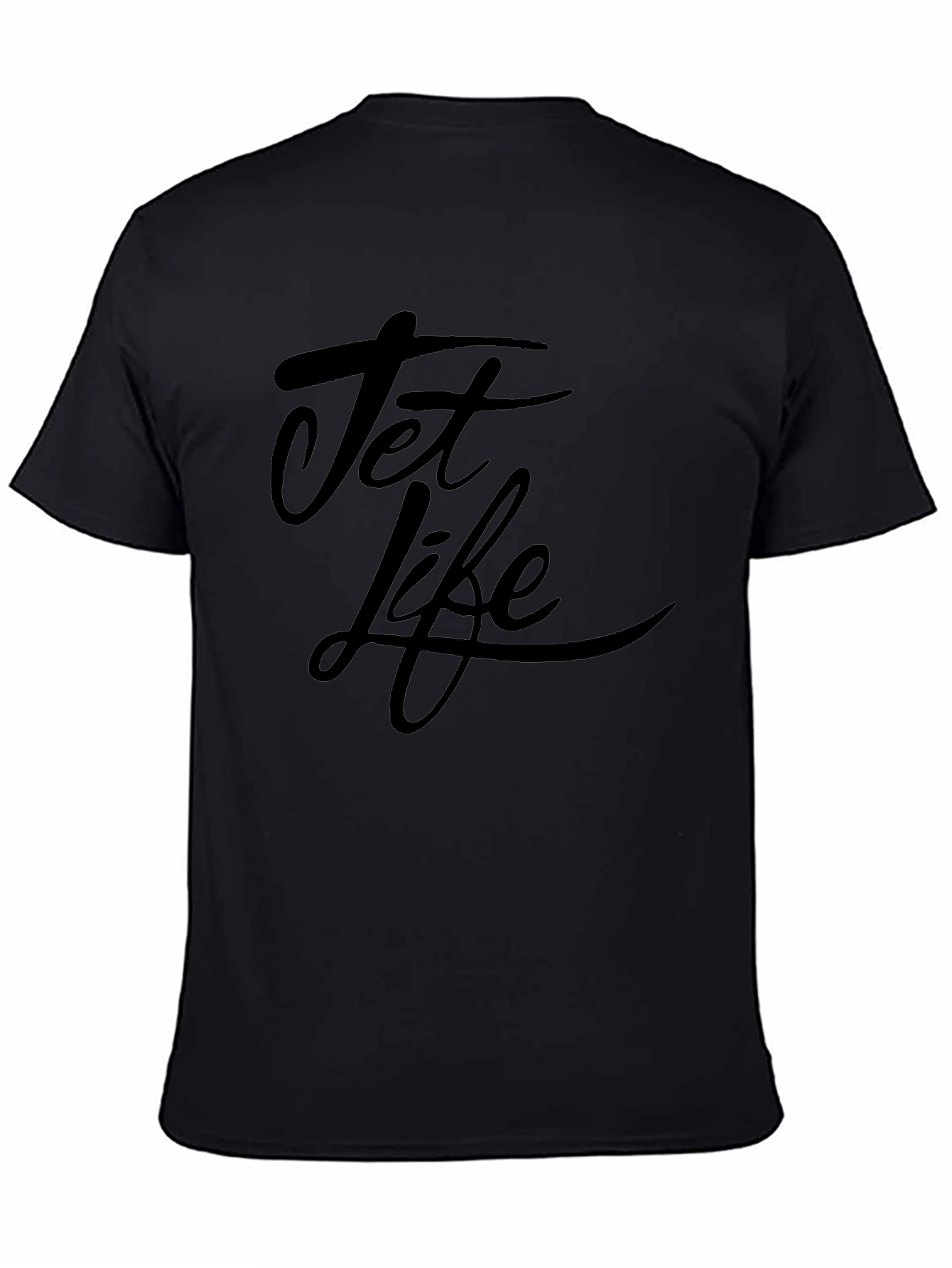 Jet Life Black T-Shirt - Casual Style