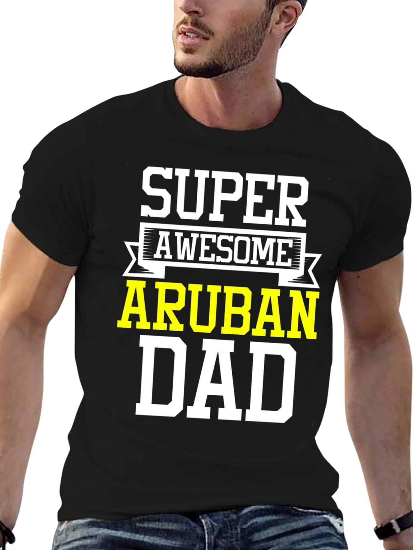 Super Awesome Aruban Dad T-Shirt
