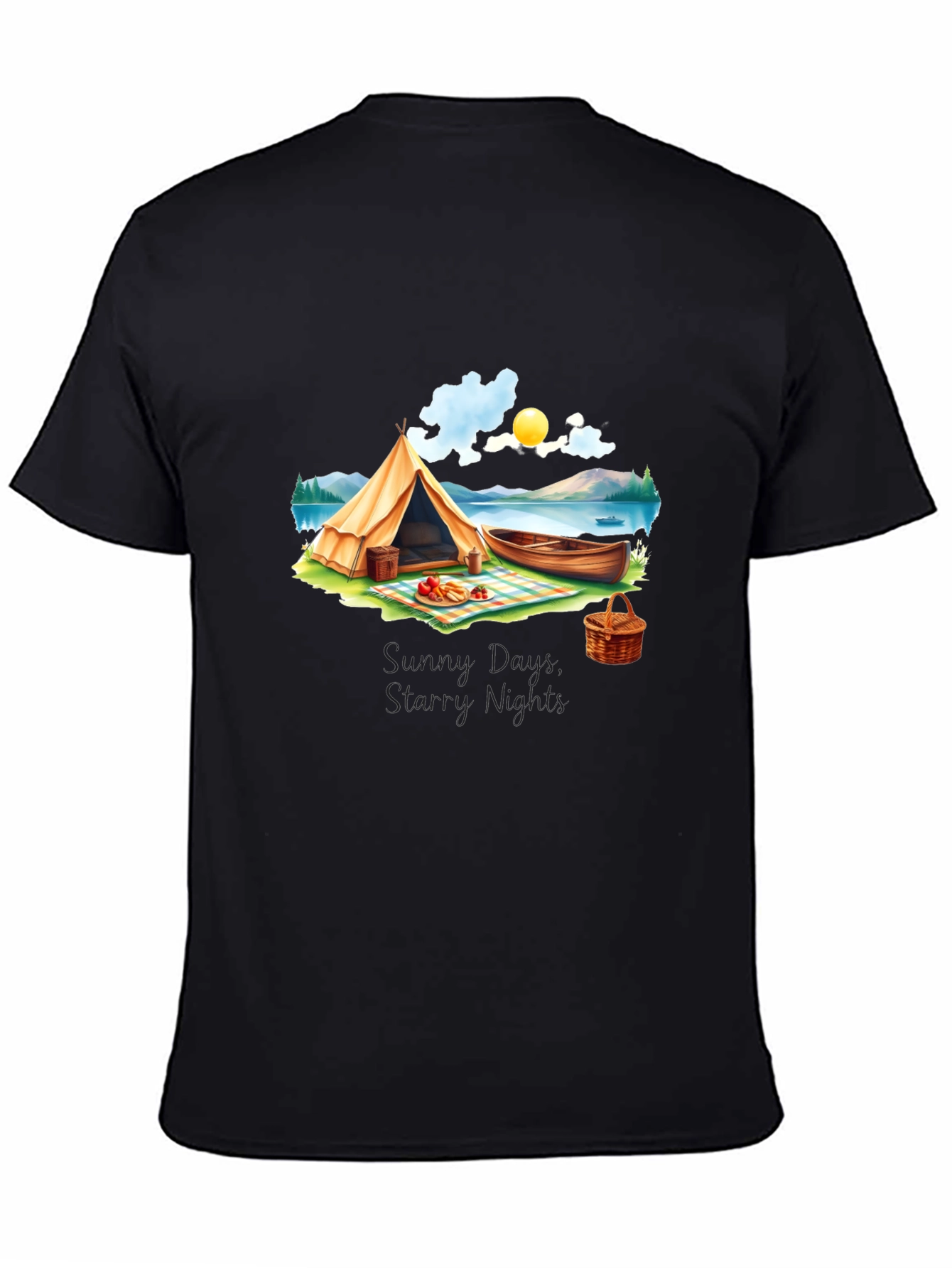 Camping Adventure Graphic Tee