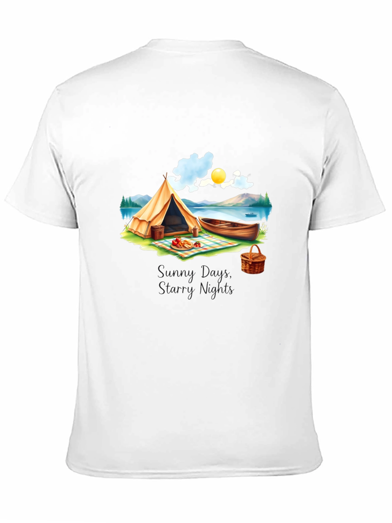 Camping Adventure Graphic Tee