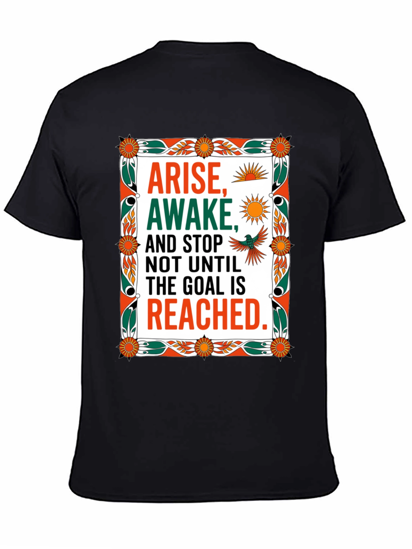 Arise Awake Graphic Tee - Motivational T-Shirt