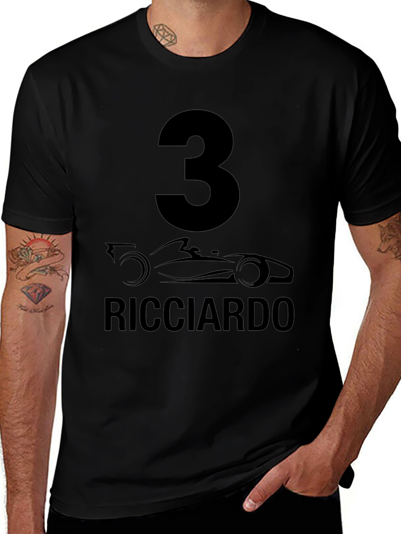 Ricciardo Racing Number 3 T-Shirt