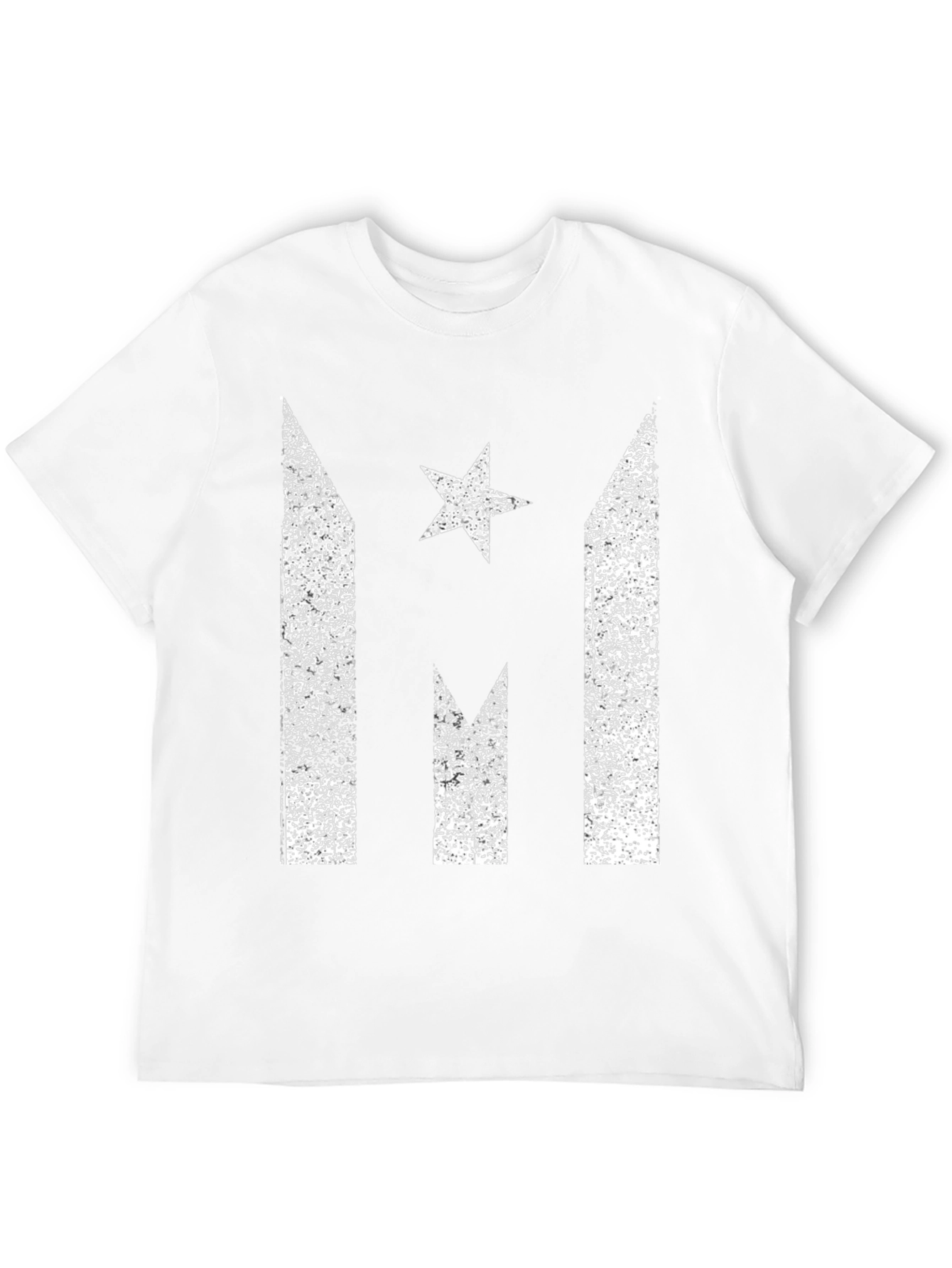 Distressed Puerto Rican Pride Graphic Tee - Black