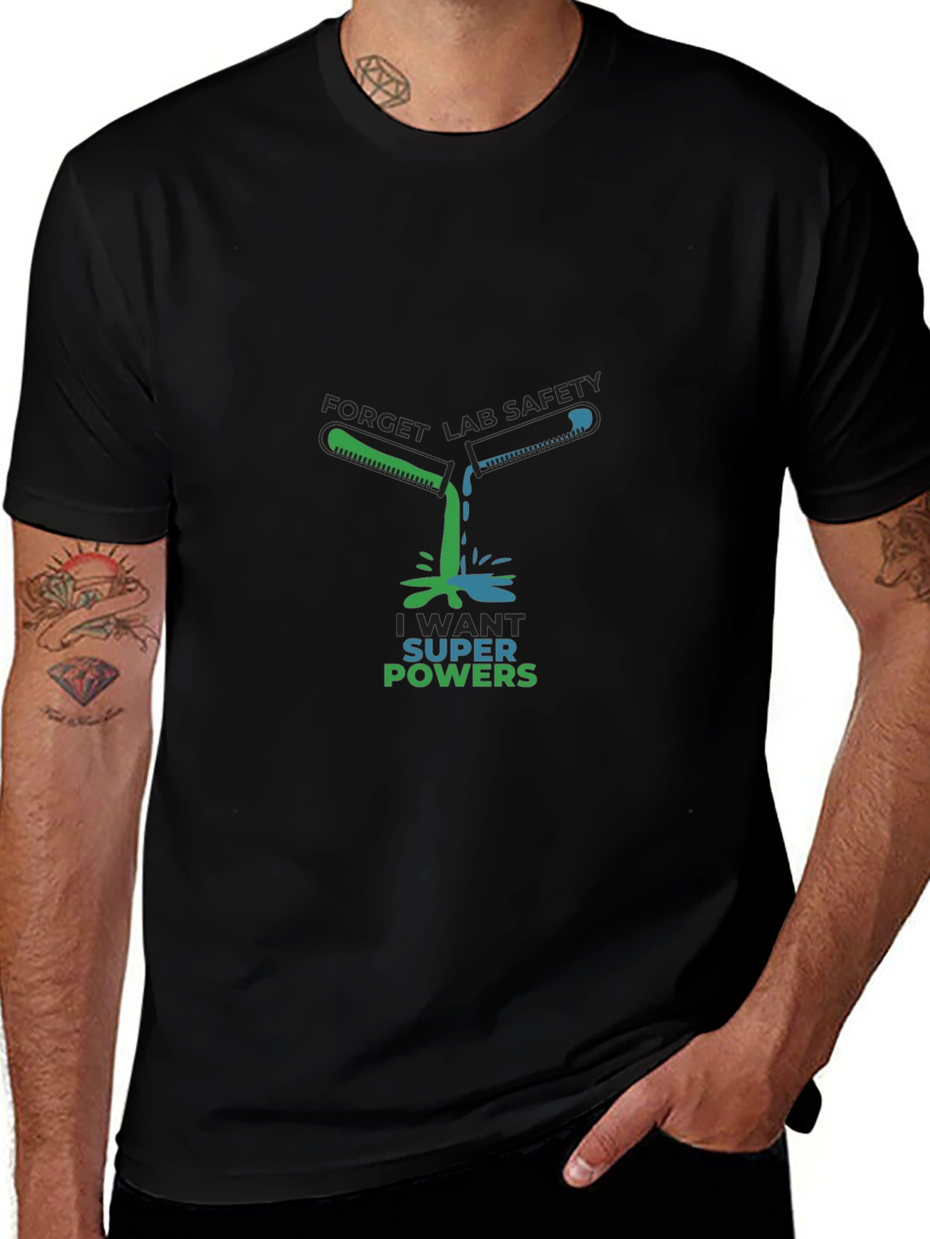 Lab Safety Super Powers T-Shirt